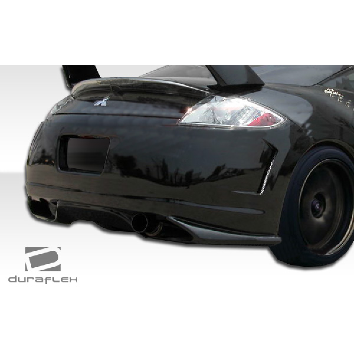 Modify your Mitsubishi Eclipse 2006 with our Exterior/Rear Bumpers or Lips - Angle shows rear view of vehicle part