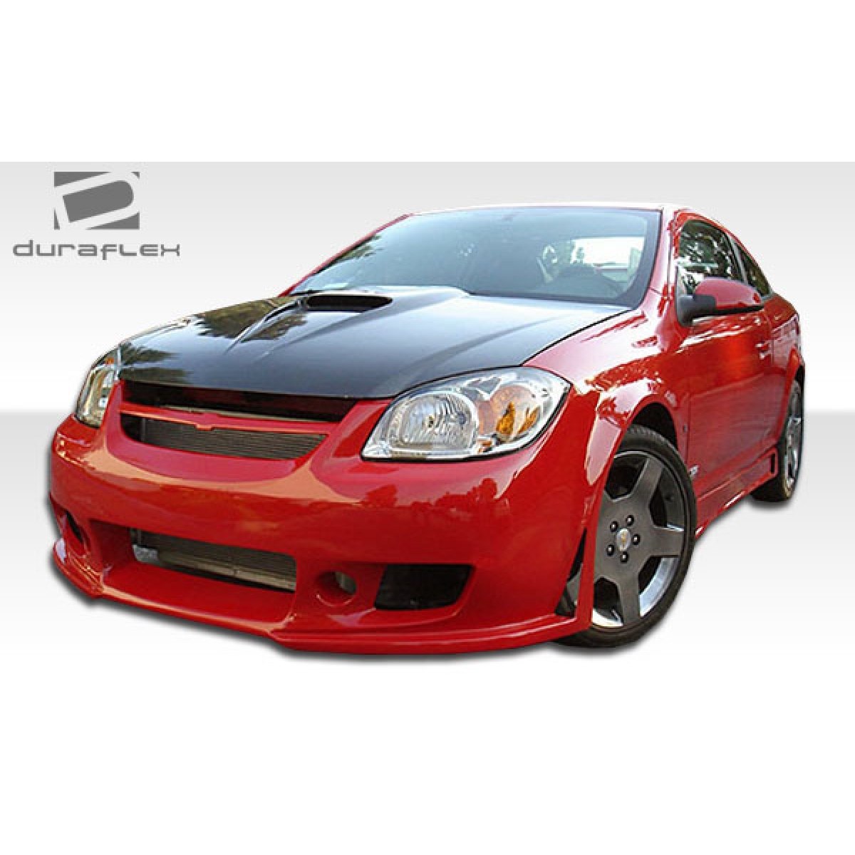 Modify your Pontiac G5 2007 with our Exterior/Complete Body Kits - Front angle view of vehicle showcasing bumper design