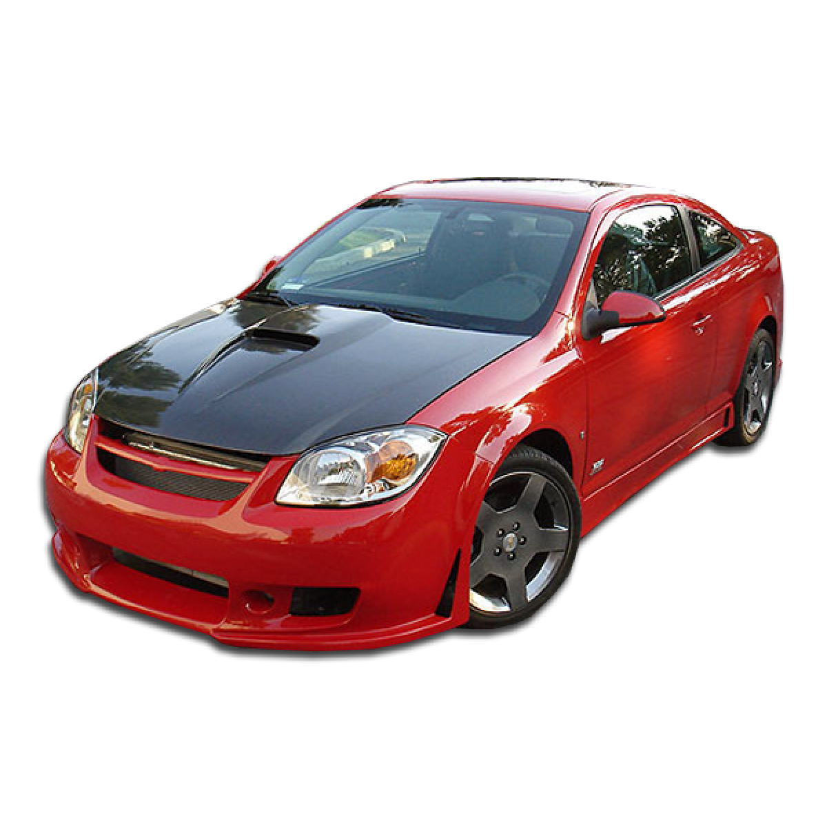 Modify your Pontiac G5 2007 with our Exterior/Complete Body Kits - Viewed from front right angle