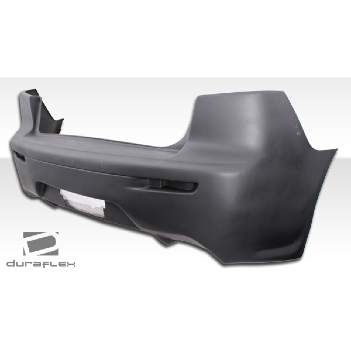 Modify your Mitsubishi Lancer 2008 with our Exterior/Rear Bumpers or Lips - Side angle showing rear bumper design features