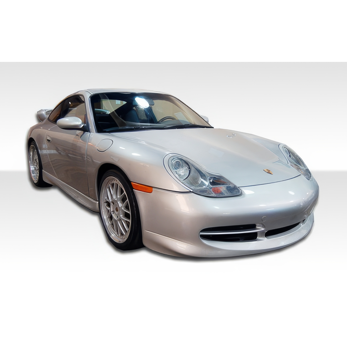 Modify your Porsche 911 1999 with our Exterior/Complete Body Kits - Front three quarter angle view of vehicle