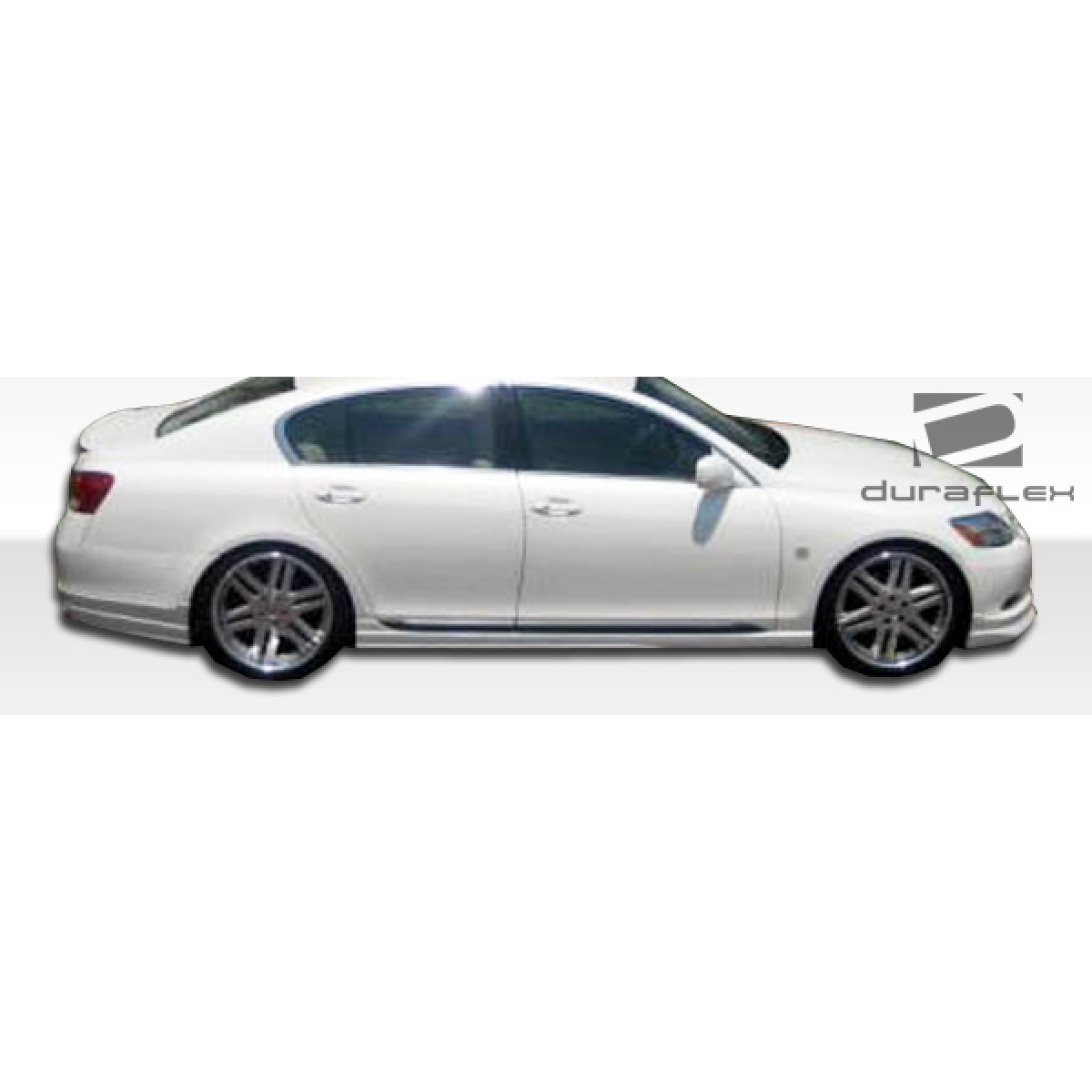 Modify your Lexus GS300 2006 with our Exterior/Side Skirts - Side profile view of vehicle part