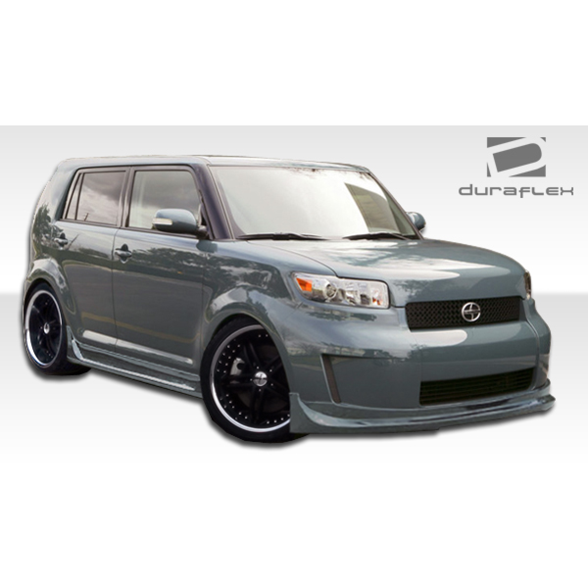 Modify your Scion xB 2008 with our Exterior/Front Bumpers or Lips - Front angle view of a modified Scion xB