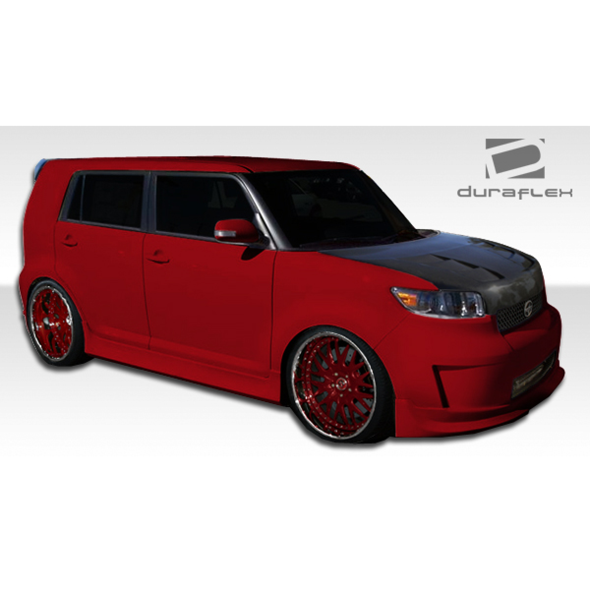 Modify your Scion xB 2008 with our Exterior/Front Bumpers or Lips - The image is viewed from a three quarter angle