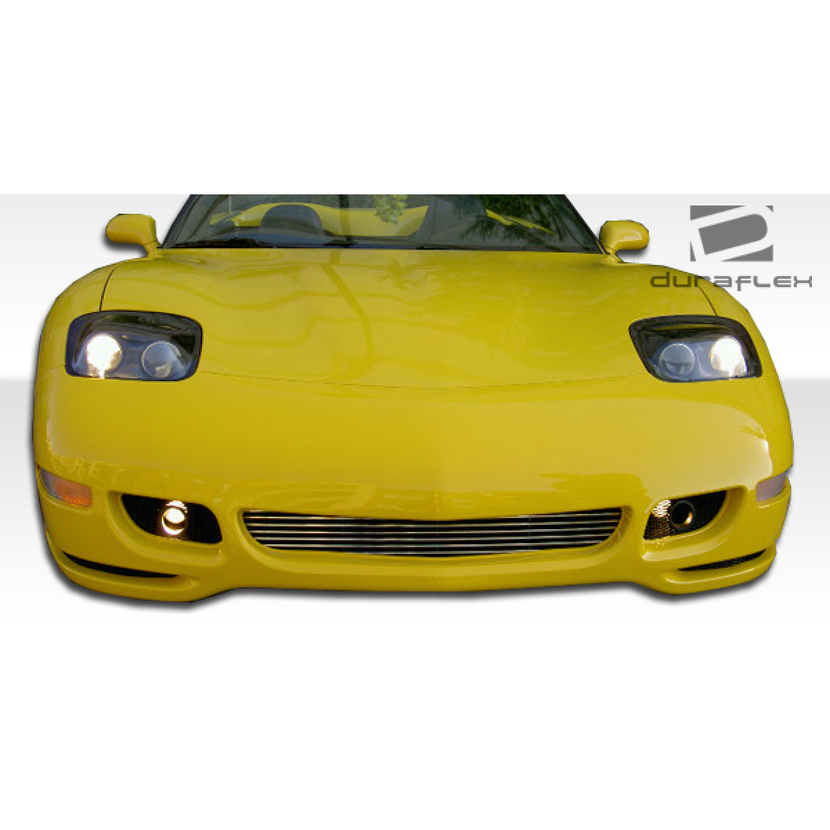 Modify your Chevrolet Corvette 1997 with our Exterior/Front Bumpers - Front view of the vehicle at a straight angle