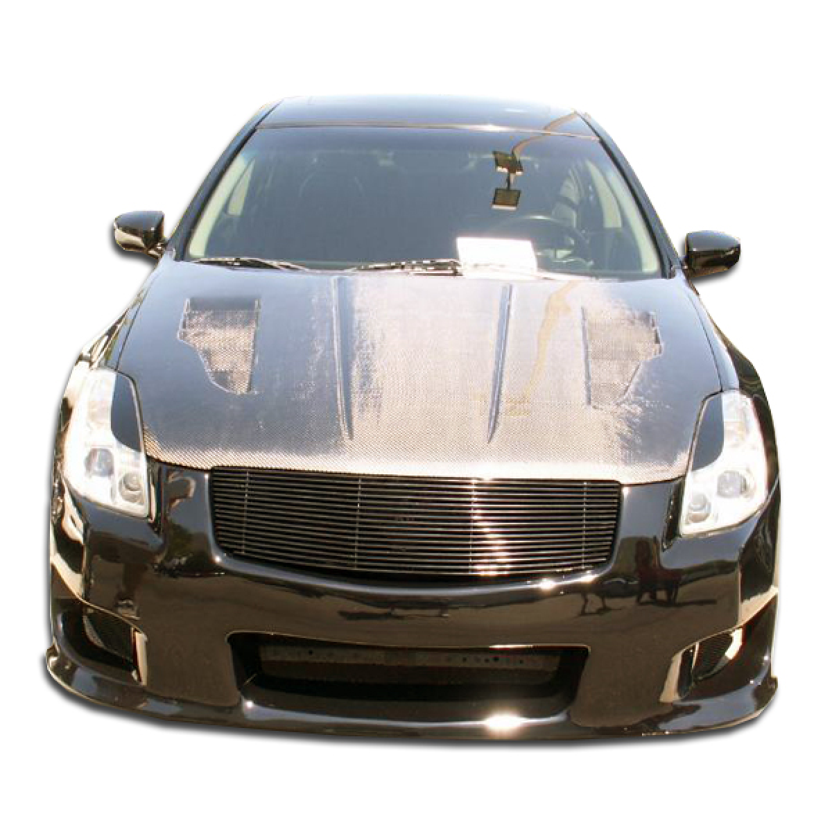 Modify your Nissan GT-R 2004 with our Exterior/Complete Body Kits - Front view of vehicle at a straight angle