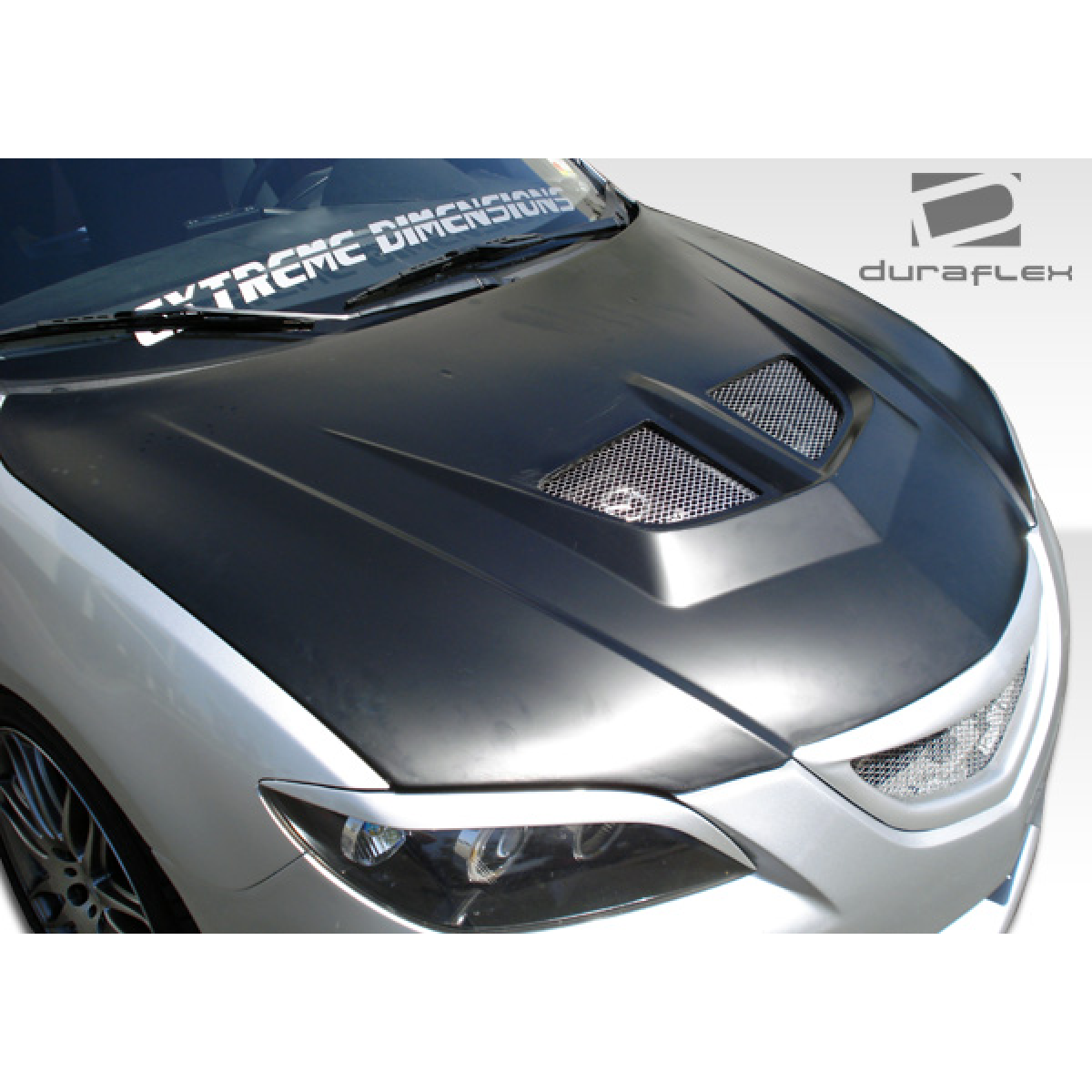 Modify your Mazda 3 2004 with our Exterior/Hoods - The hood part is viewed from a front angle
