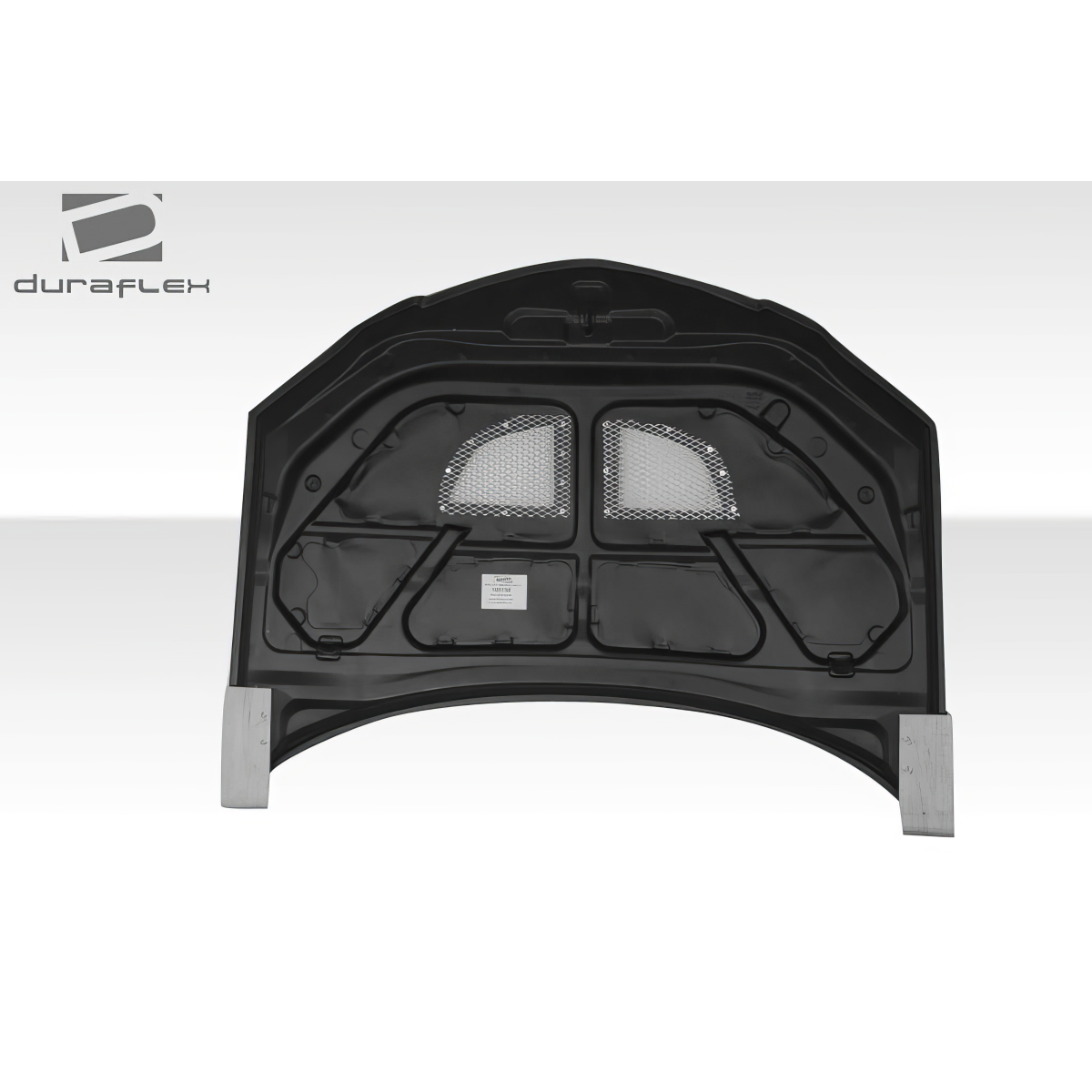 Modify your Mazda 3 2004 with our Exterior/Hoods - The part is viewed from a rear angle