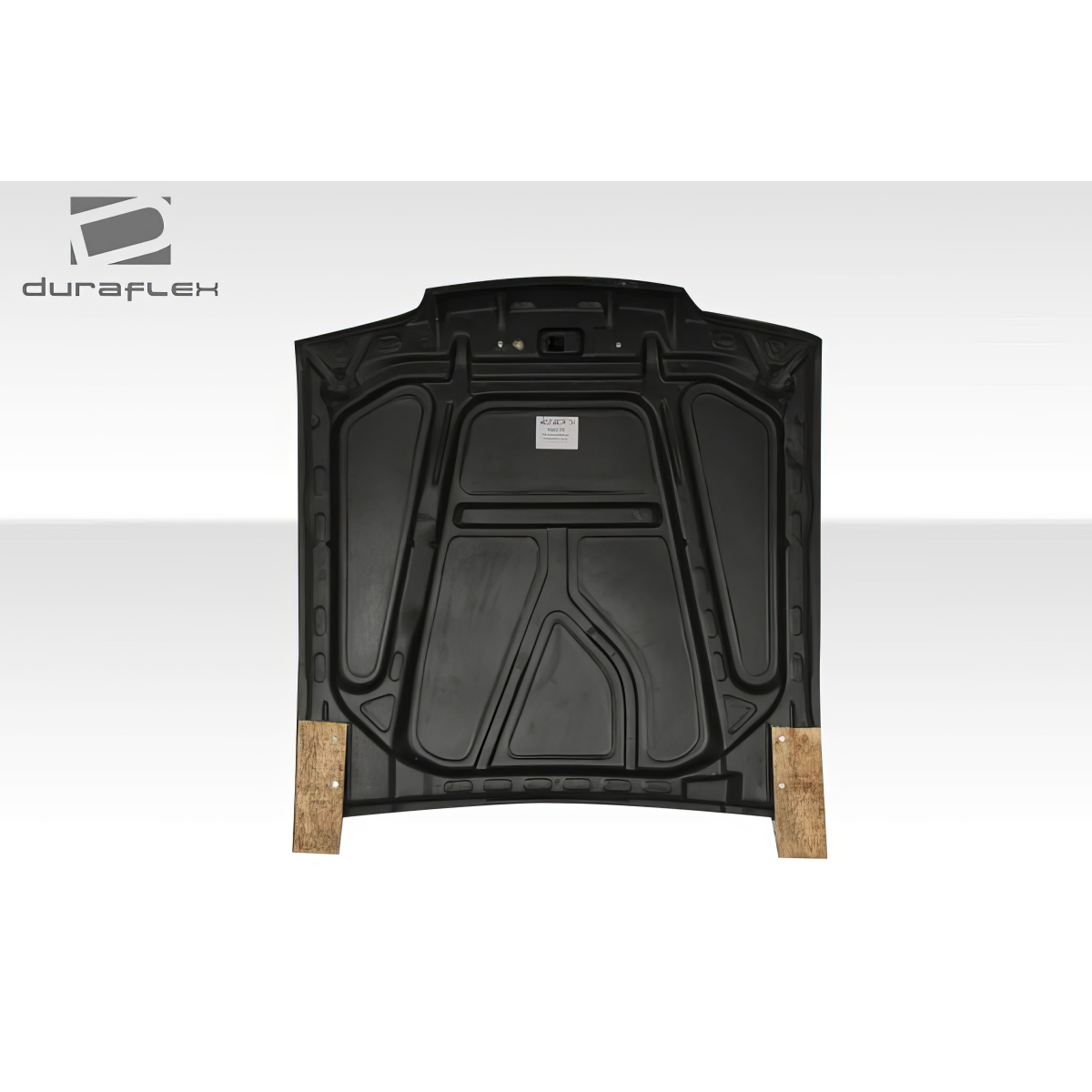 Modify your Ford Mustang 1987 with our Exterior/Hoods - Viewed from the top angle straight down