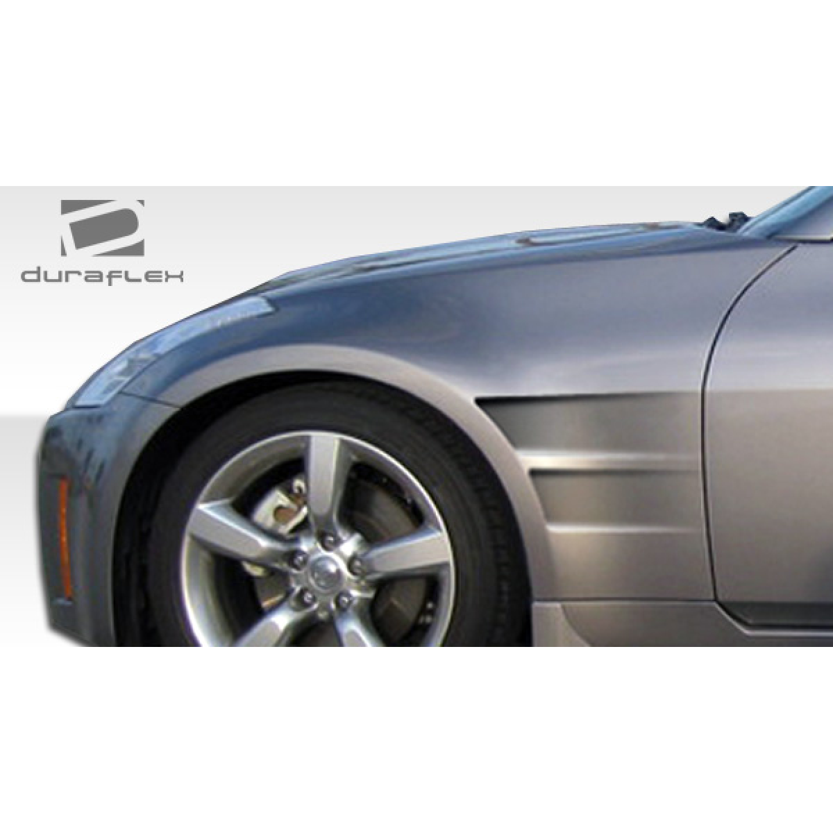 Modify your Nissan 350Z 2003 with our Exterior/Fenders - Part is shown at a slight angle from the front