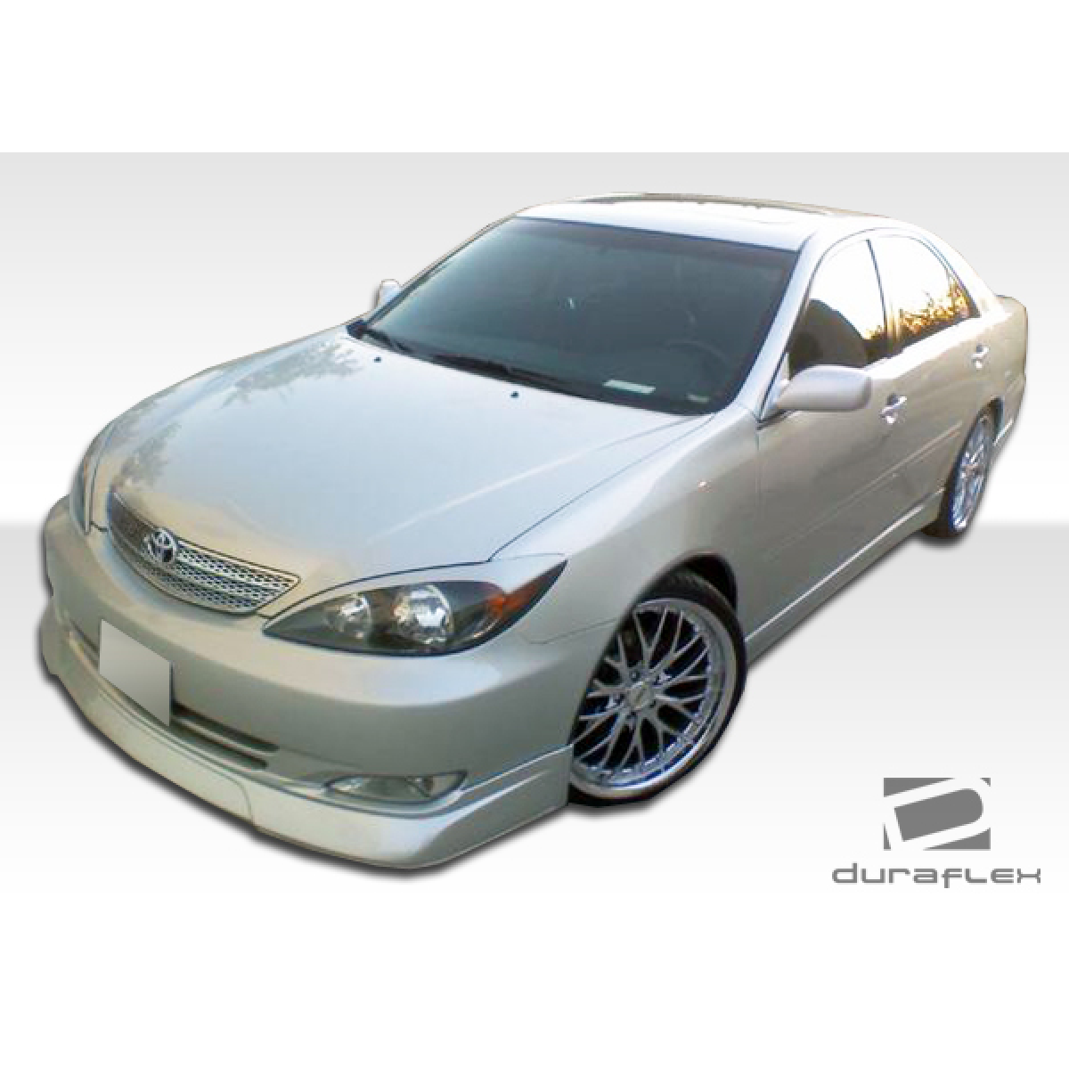 Modify your Toyota Camry 2002 with our Exterior/Complete Body Kits - Front angle view of a 2002-2006 Toyota Camry