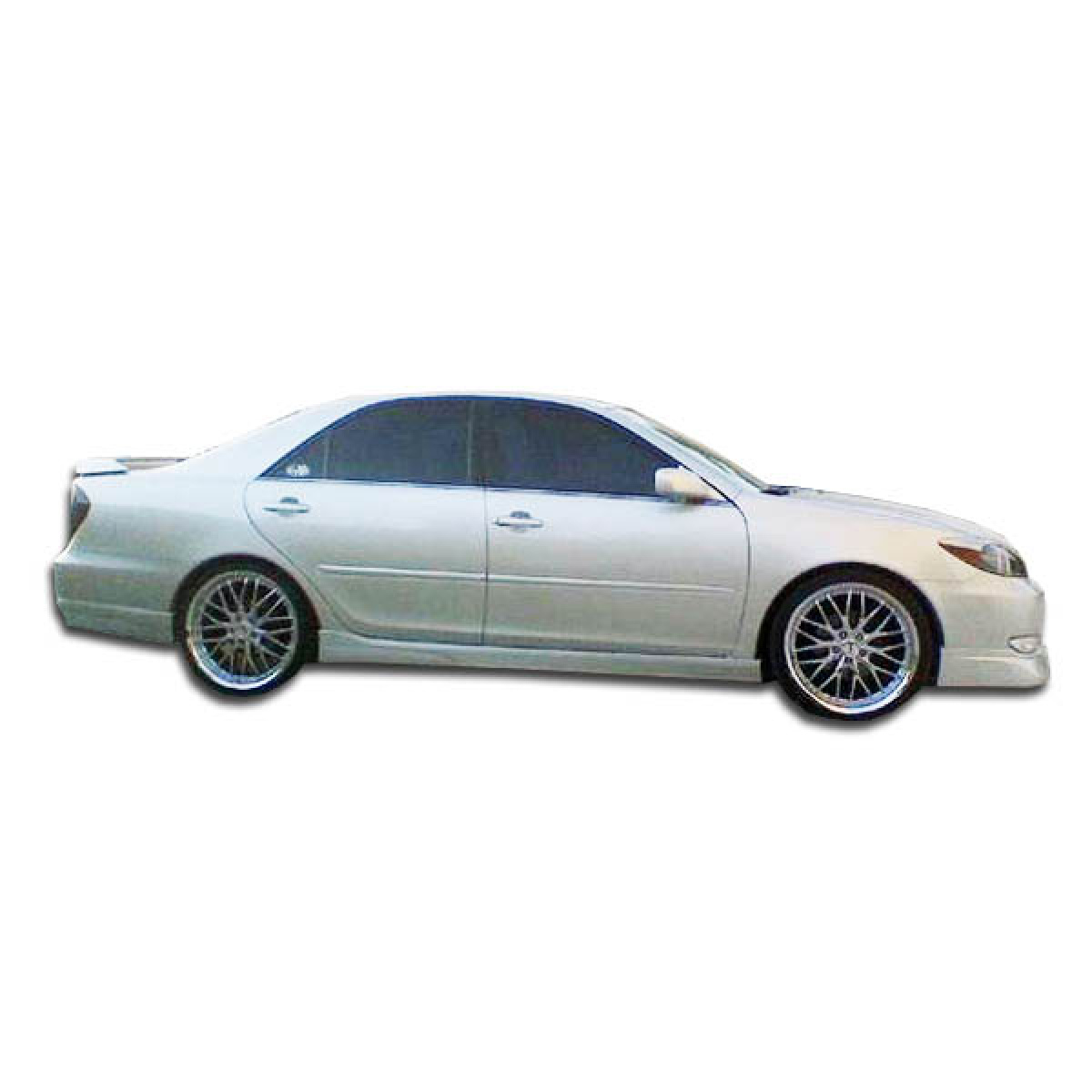 Modify your Toyota Camry 2002 with our Exterior/Complete Body Kits - Side view of the vehicle at a slight angle