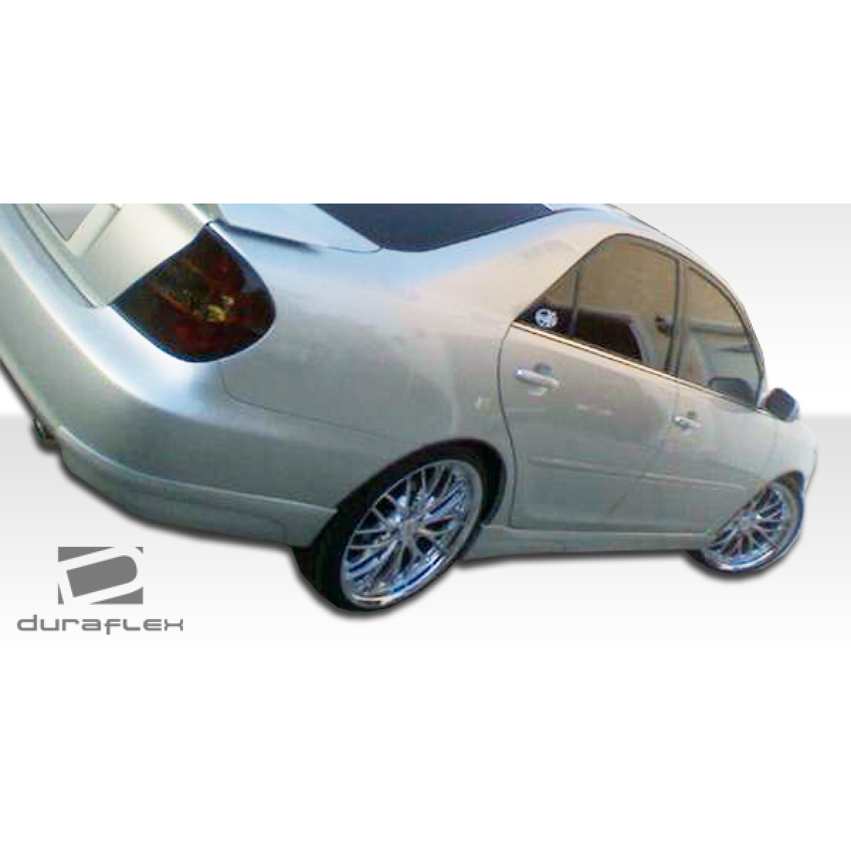 Modify your Toyota Camry 2002 with our Exterior/Complete Body Kits - Angle showing the rear side of the vehicle