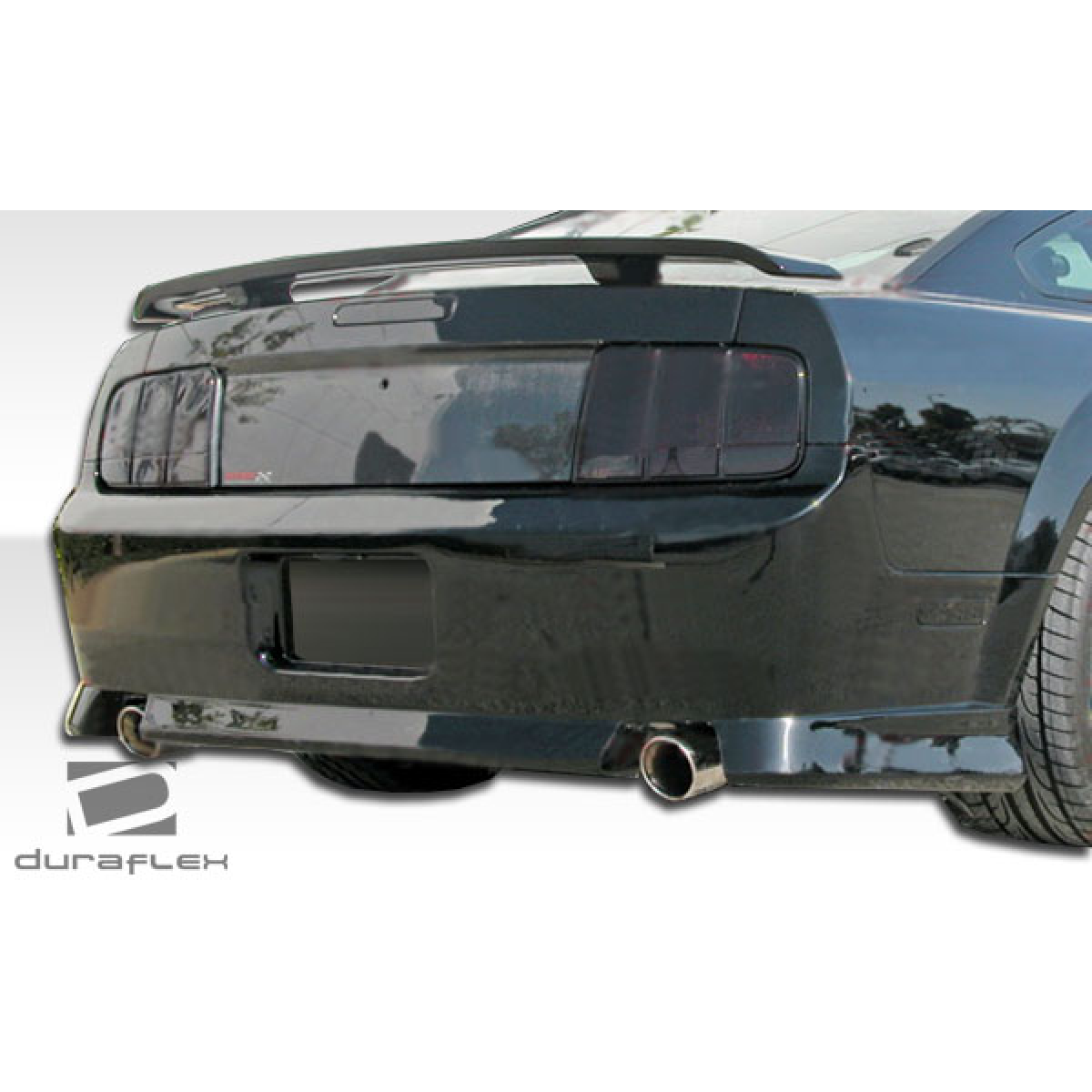 Modify your Ford Mustang 2005 with our Exterior/Complete Body Kits - Rear angle view of Mustang bumper part