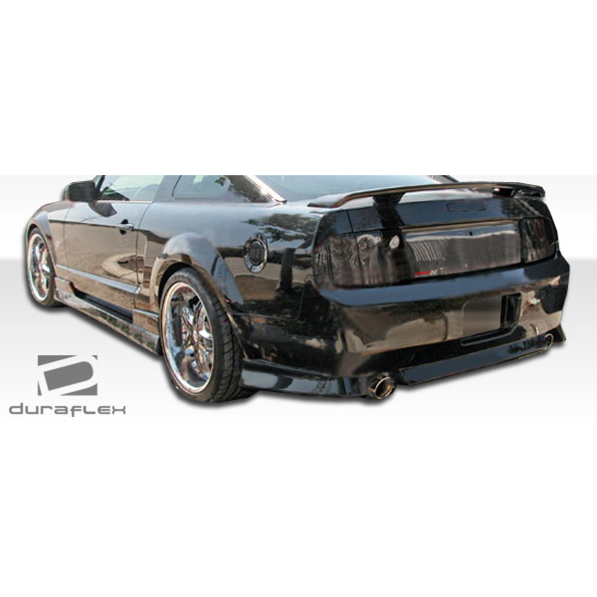 Modify your Ford Mustang 2005 with our Exterior/Complete Body Kits - The image shows a rear view of the bumper