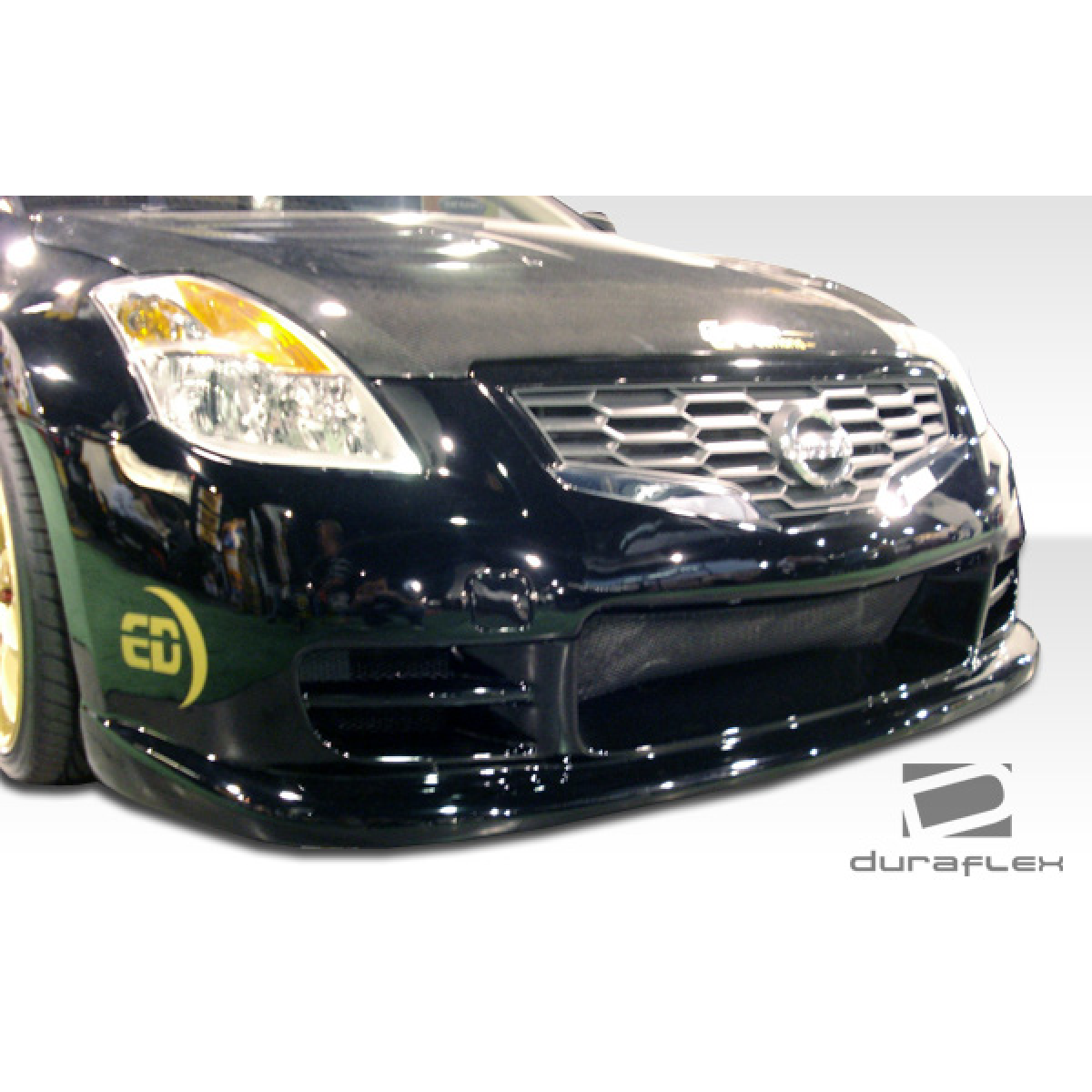 Modify your Nissan Altima 2008 with our Exterior/Front Bumpers or Lips - Front angle view of the bumper part