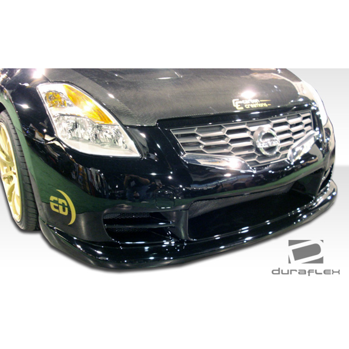 Modify your Nissan Altima 2008 with our Exterior/Front Bumpers or Lips - Front view angled slightly up