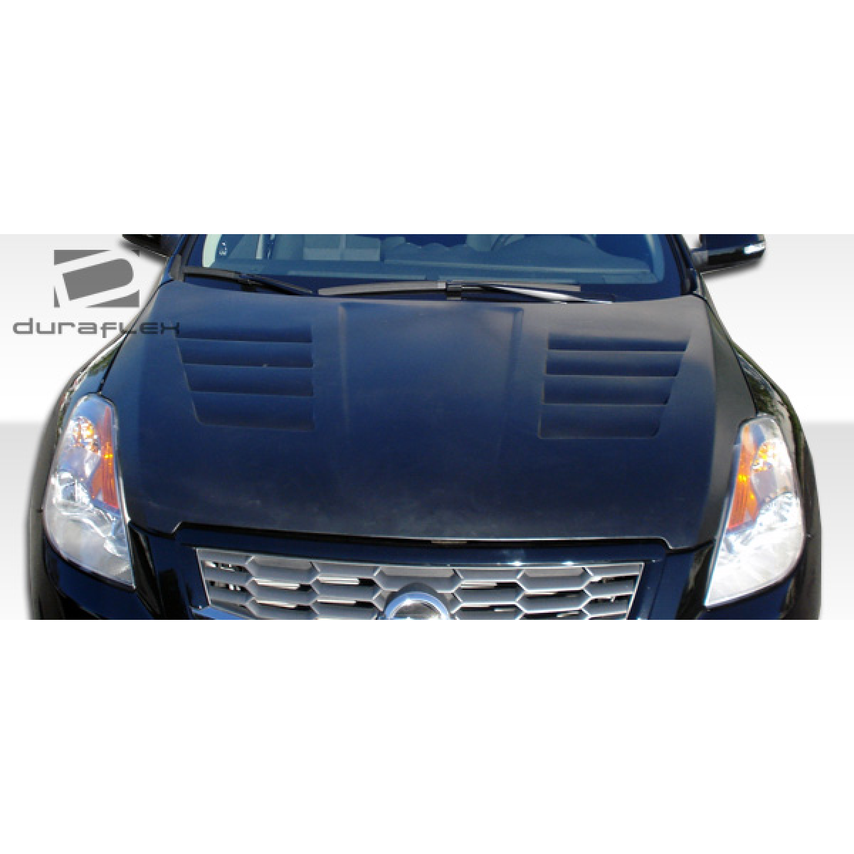 Modify your Nissan Altima 2008 with our Exterior/Complete Body Kits - Top view angle showcasing hood design