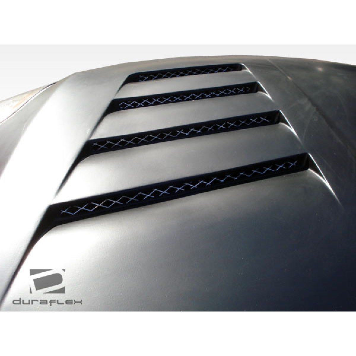 Modify your Nissan Altima 2008 with our Exterior/Complete Body Kits - Top view at slight angle showing hood vents