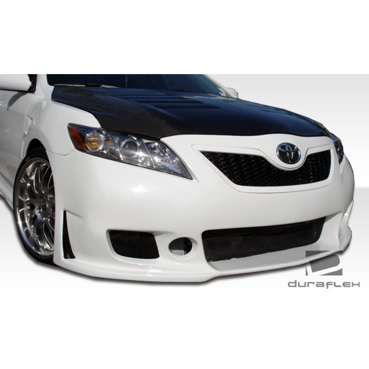 Modify your Toyota Camry 2007 with our Exterior/Front Bumpers or Lips - Front view angled from slightly above