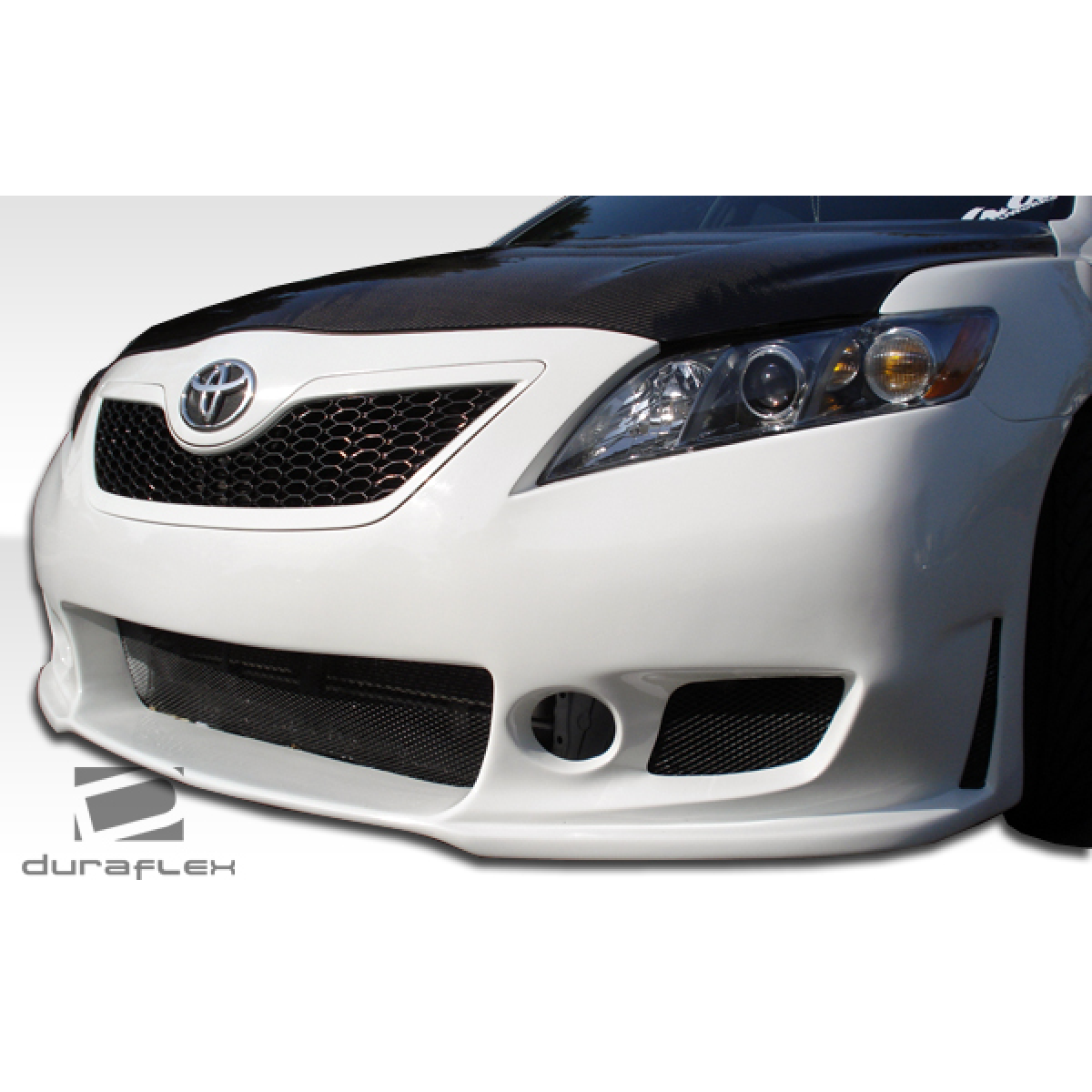 Modify your Toyota Camry 2007 with our Exterior/Front Bumpers or Lips - Frontal angle showcasing bumper design and details