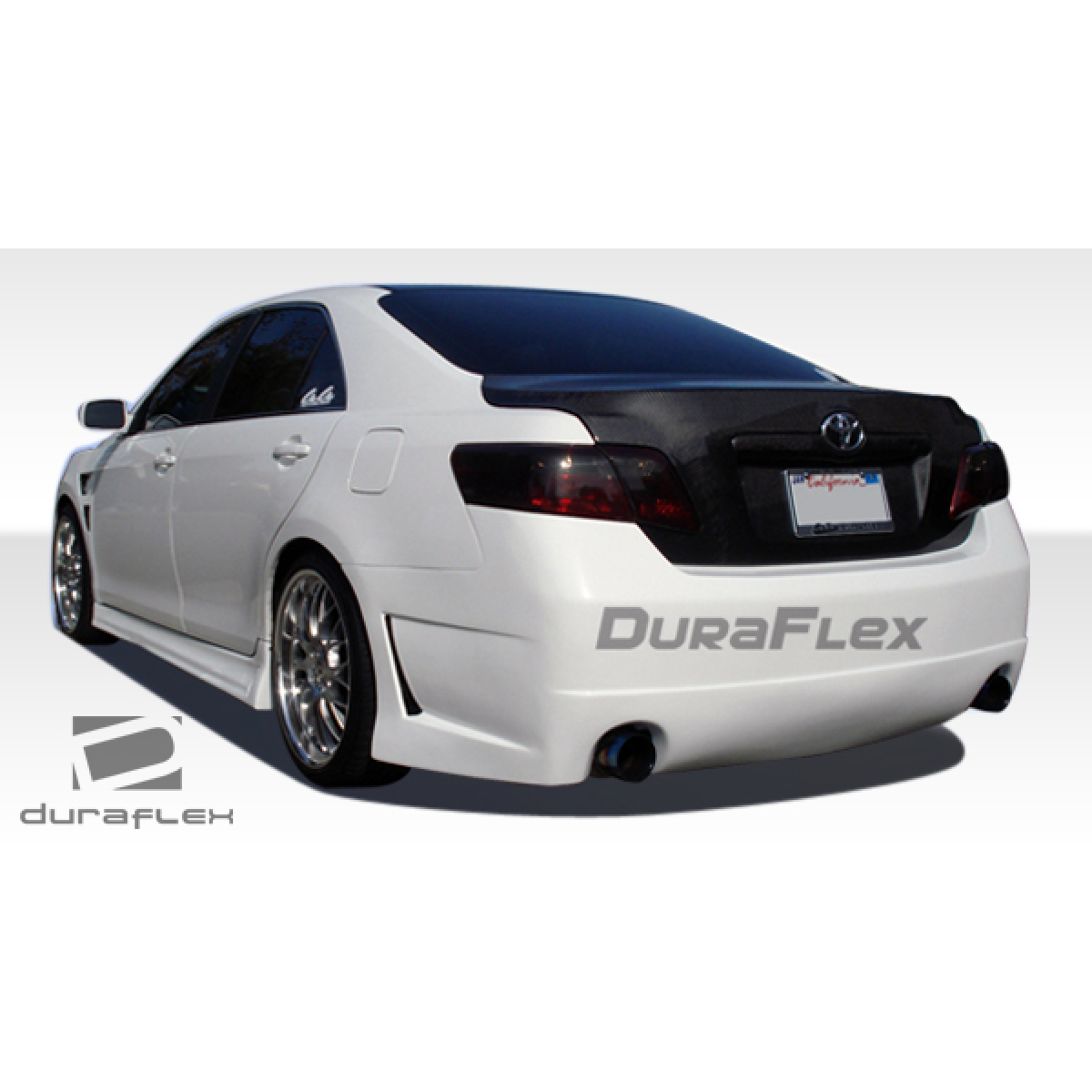 Modify your Toyota Camry 2007 with our Exterior/Complete Body Kits - Angle shows rear three quarter view