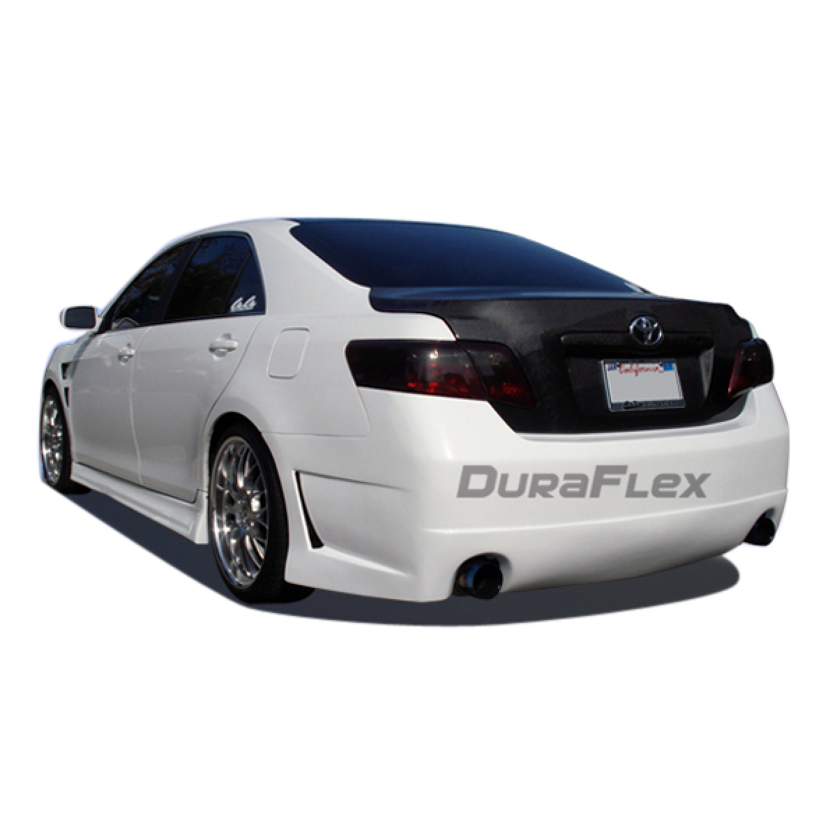 Modify your Toyota Camry 2007 with our Exterior/Rear Bumpers or Lips - View is from a slight rear angle