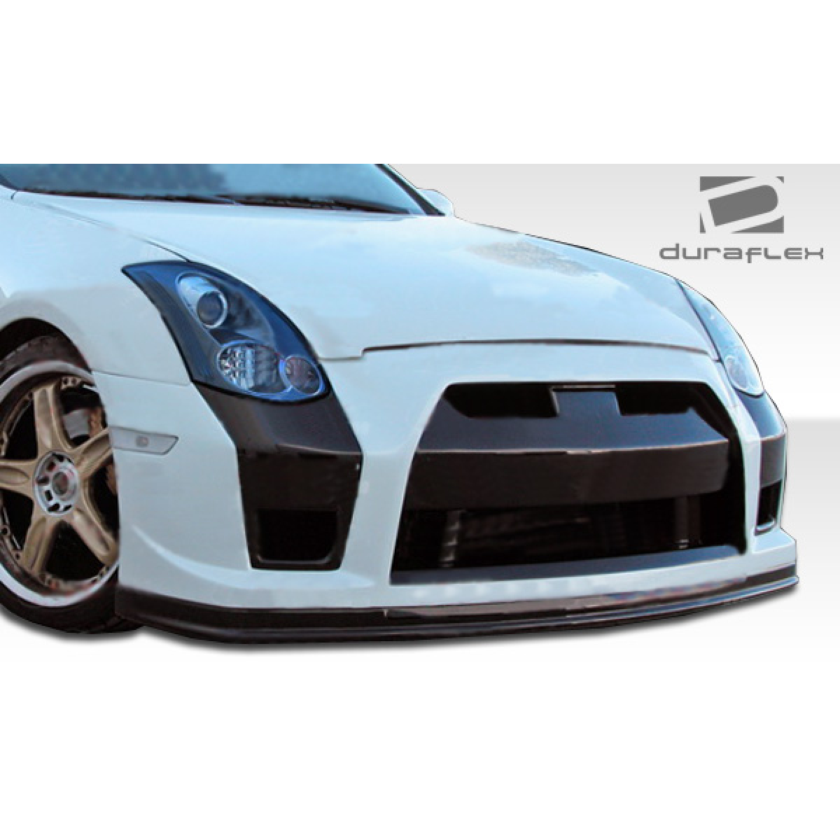 Modify your Infiniti G35 2003 with our Exterior/Complete Body Kits - Front view of vehicle part at slight angle