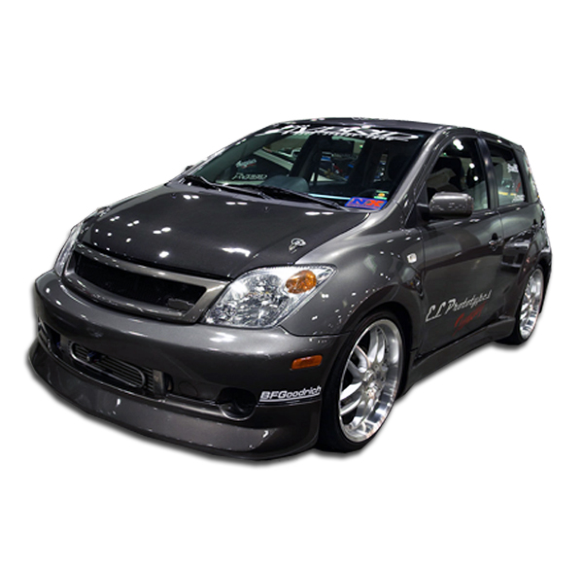 Modify your Scion xA 2004 with our Exterior/Grilles - Front three quarter view of the vehicle