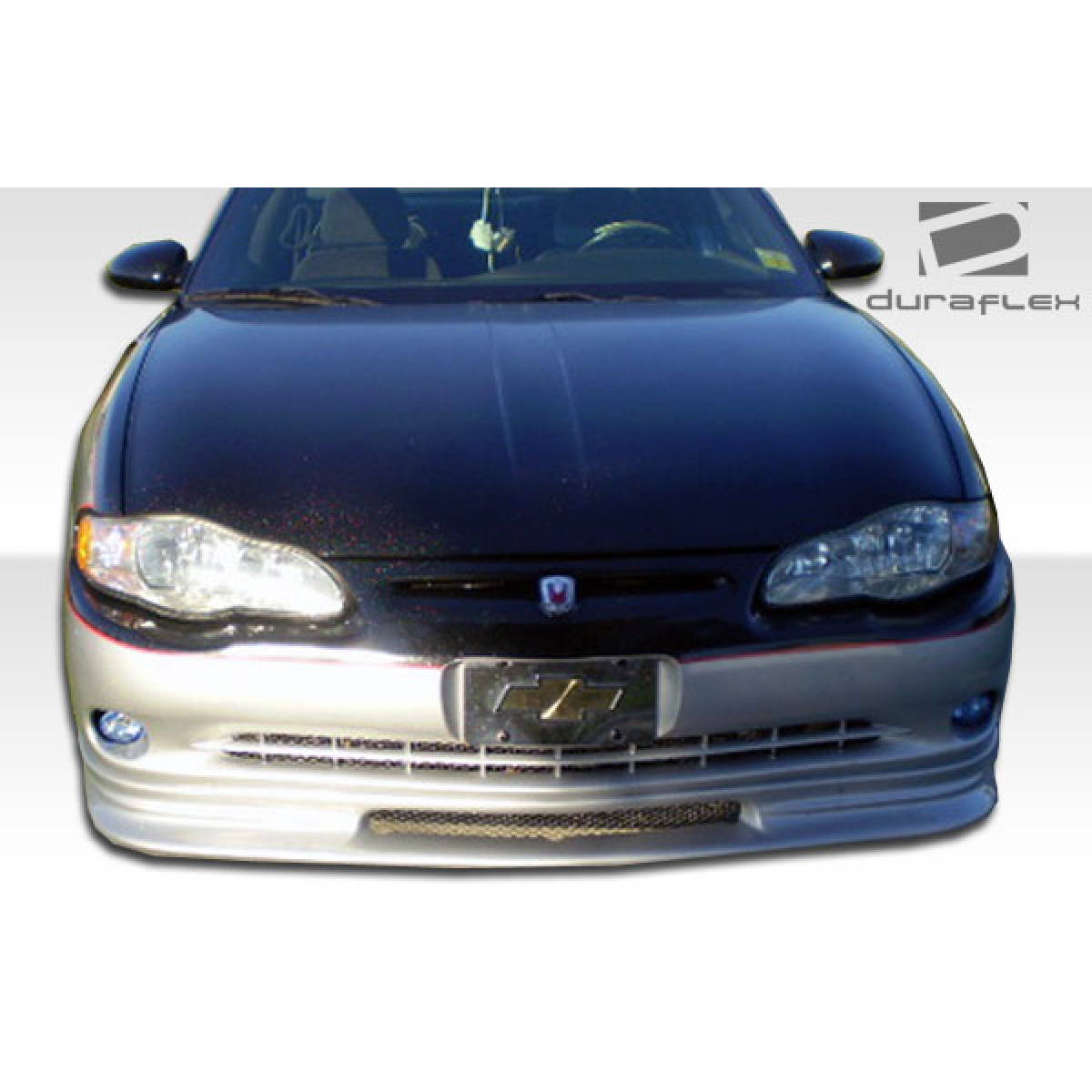 Modify your Chevrolet Monte Carlo 2000 with our Exterior/Front Bumpers or Lips - Front view of the vehicle part at a straight angle