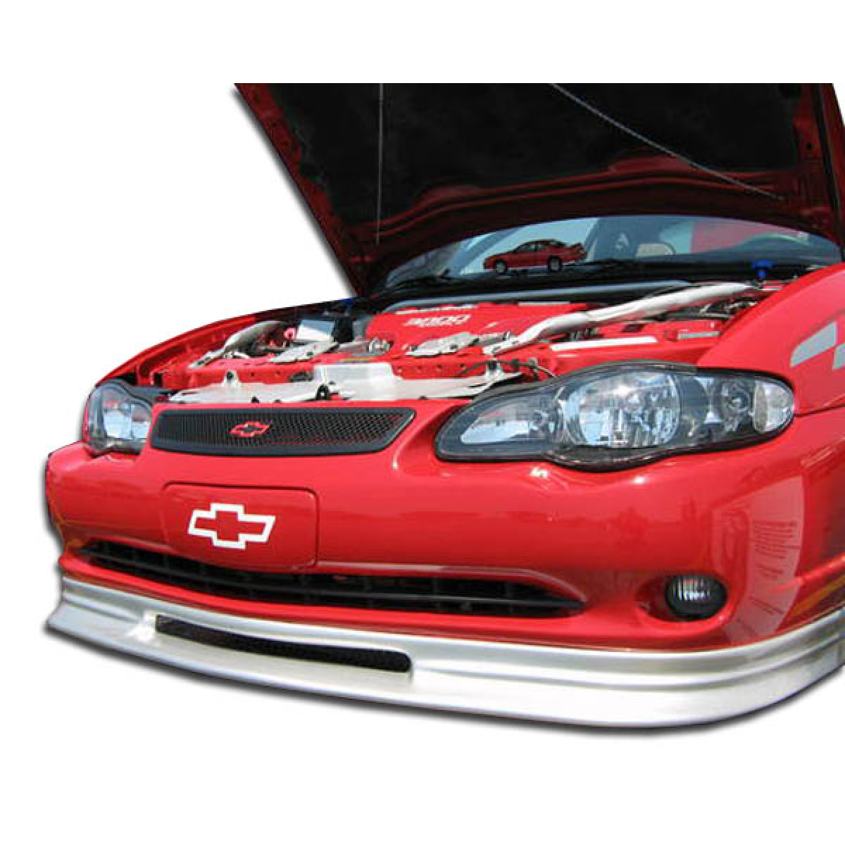 Modify your Chevrolet Monte Carlo 2000 with our Exterior/Front Bumpers or Lips - Front view slightly angled from below