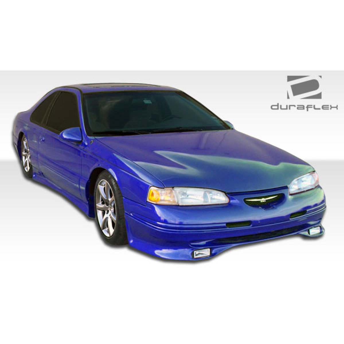 Modify your Ford Thunderbird 1996 with our Exterior/Complete Body Kits - Front angle view of the vehicle showing body kit