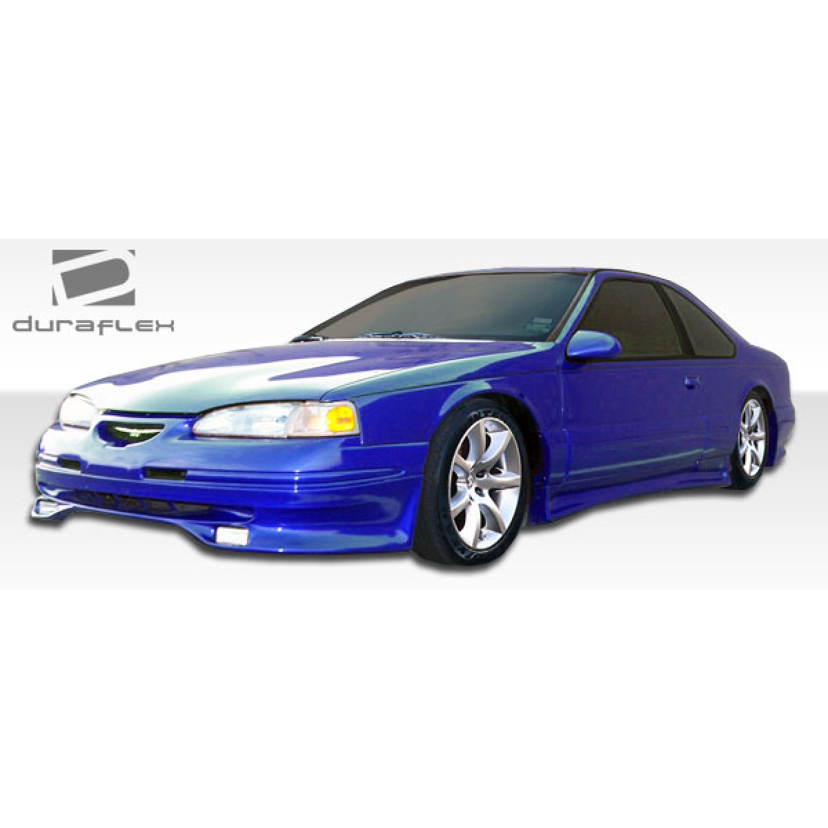 Modify your Ford Thunderbird 1996 with our Exterior/Complete Body Kits - Side angle view of the vehicle parts shown