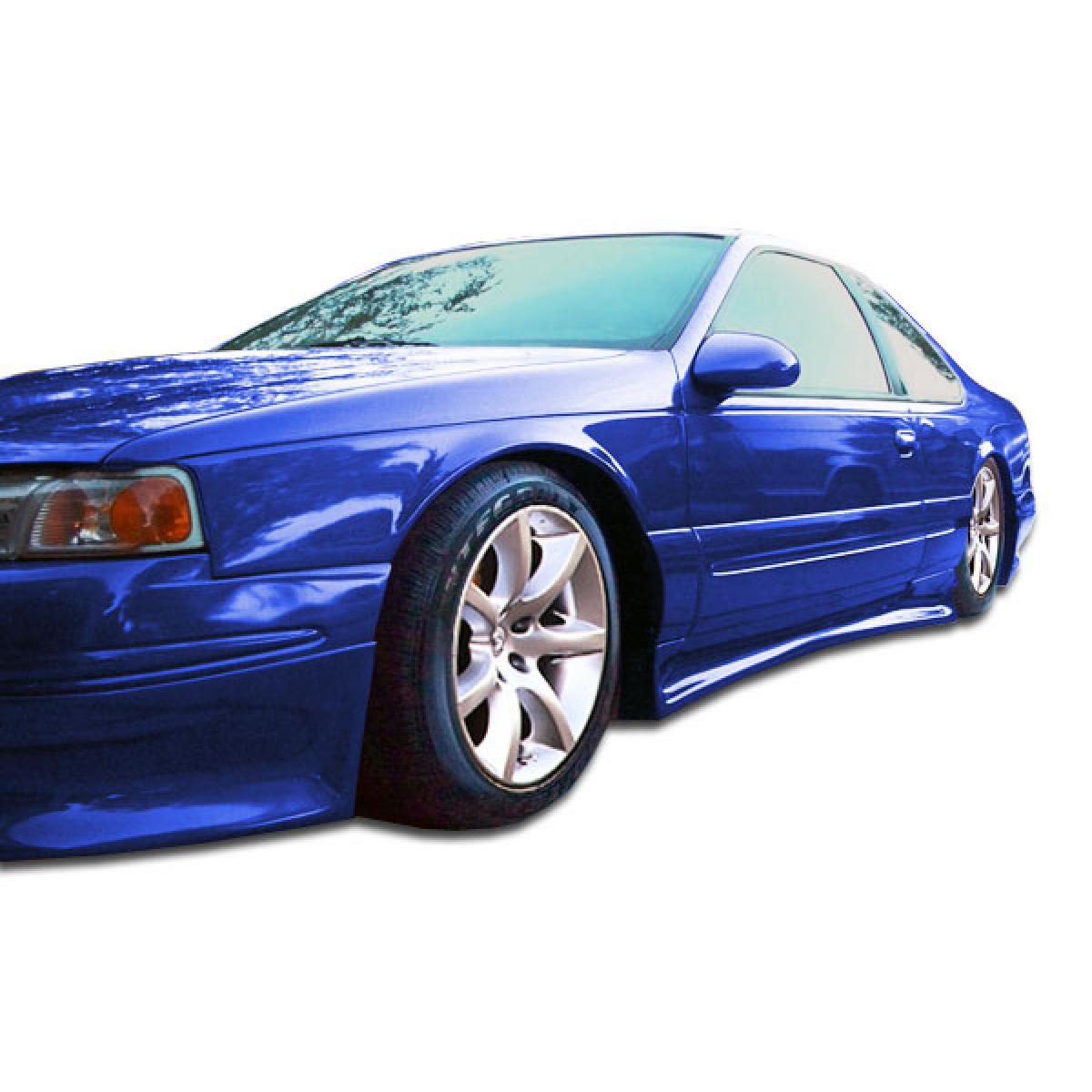 Modify your Ford Thunderbird 1996 with our Exterior/Complete Body Kits - Vehicle shown at a low angle from the front side