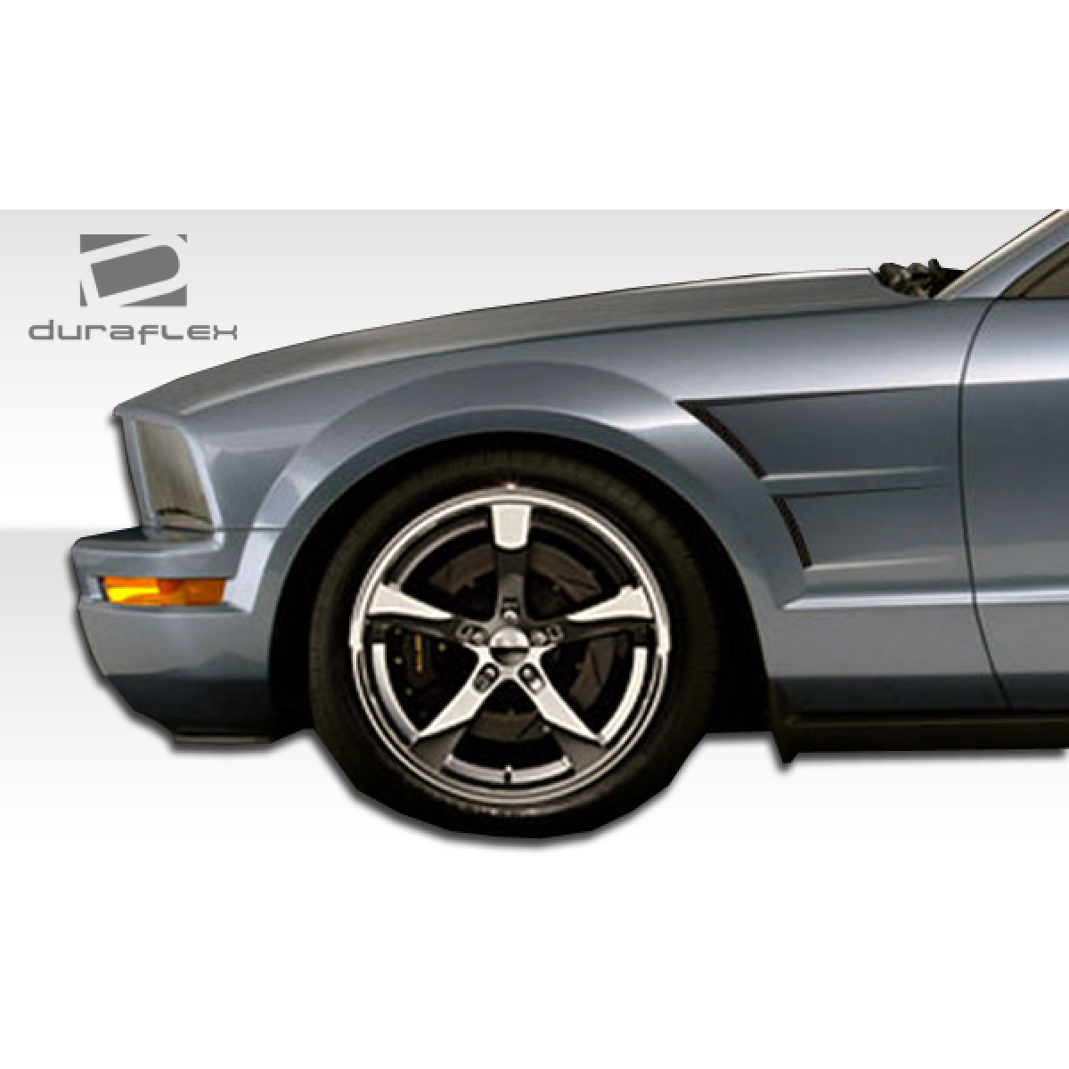 Modify your Ford GT 2005 with our Exterior/Fenders - Image shows right side view of fender part