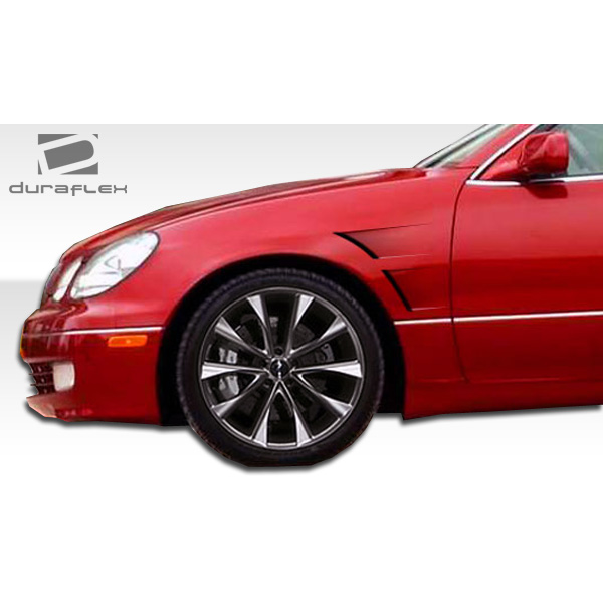 Modify your Lexus GS300 1998 with our Exterior/Fenders - Showing a left front fender at an angle