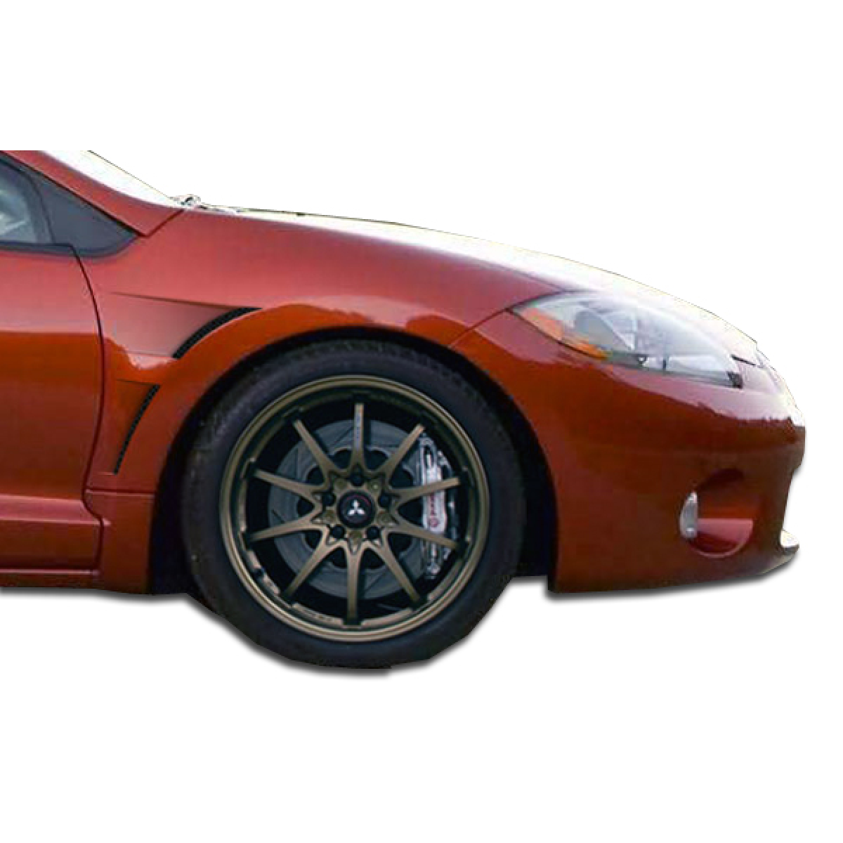 Modify your Mitsubishi Eclipse 2006 with our Exterior/Fenders - Front left angle of a car fender