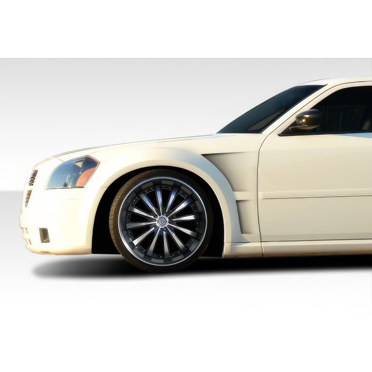 Modify your Dodge Magnum 2005 with our Exterior/Fenders - Front quarter view of vehicle fender at slight angle
