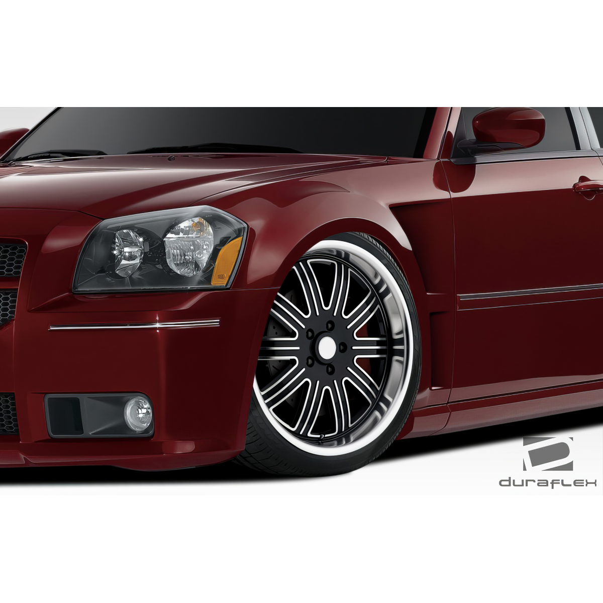 Modify your Dodge Magnum 2005 with our Exterior/Fenders - Image shows fender from a low angle view