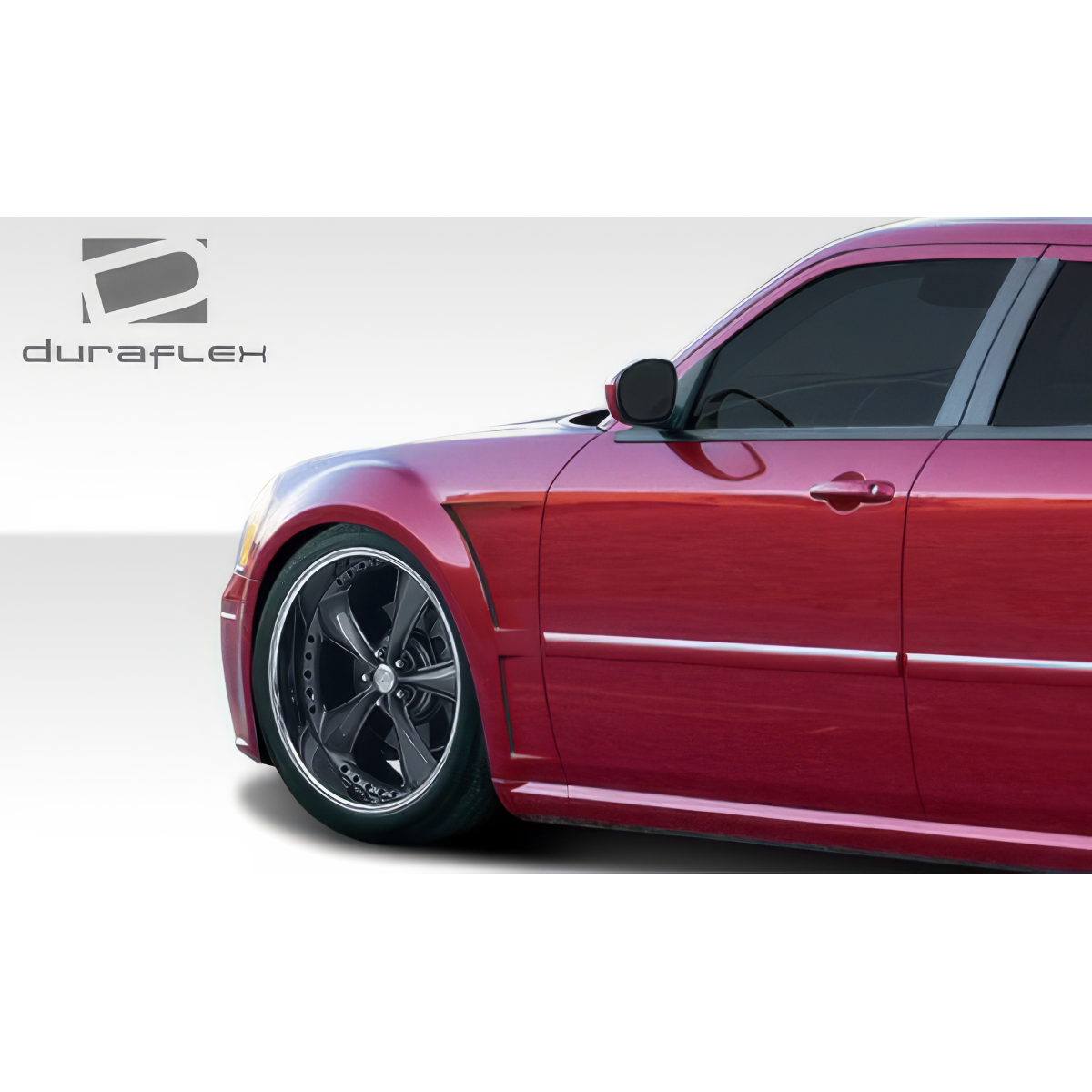 Modify your Dodge Magnum 2005 with our Exterior/Fenders - Side angle view of exterior fender part