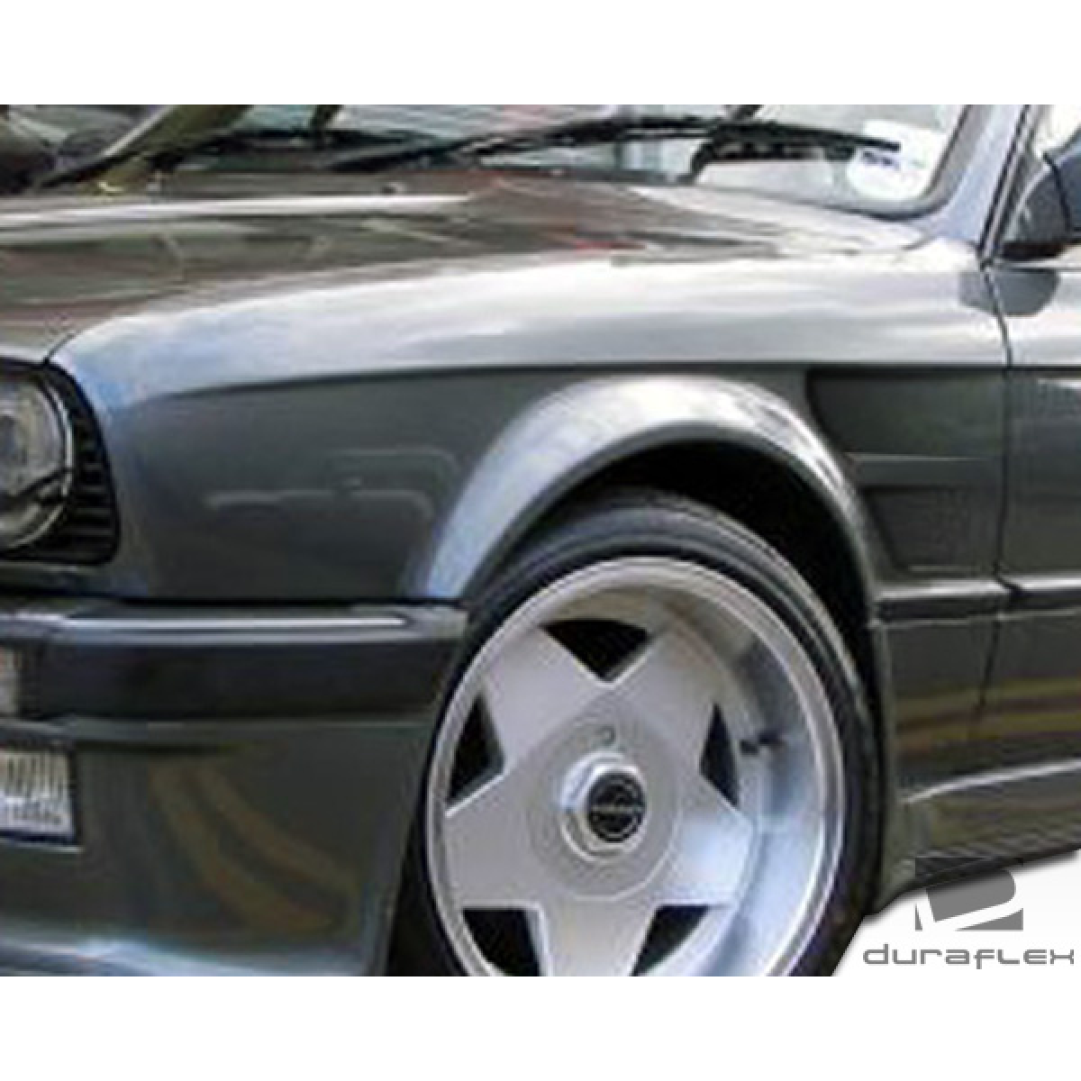 Modify your BMW 3-Series 1984 with our Exterior/Fenders - Image of fender from front angle of car