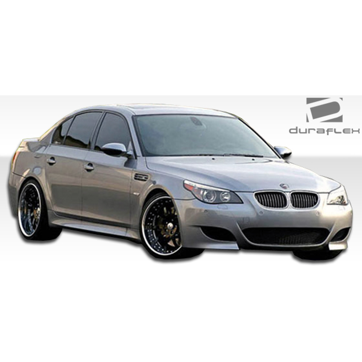 Modify your BMW 5-Series 2004 with our Exterior/Complete Body Kits - Front three quarter angle showing car parts