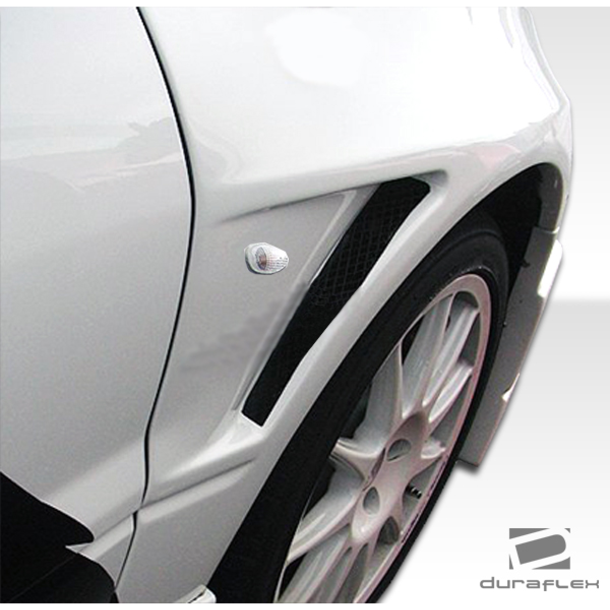 Modify your Mitsubishi Evolution 2003 with our Exterior/Fenders - Angle showing side and perspective of fender