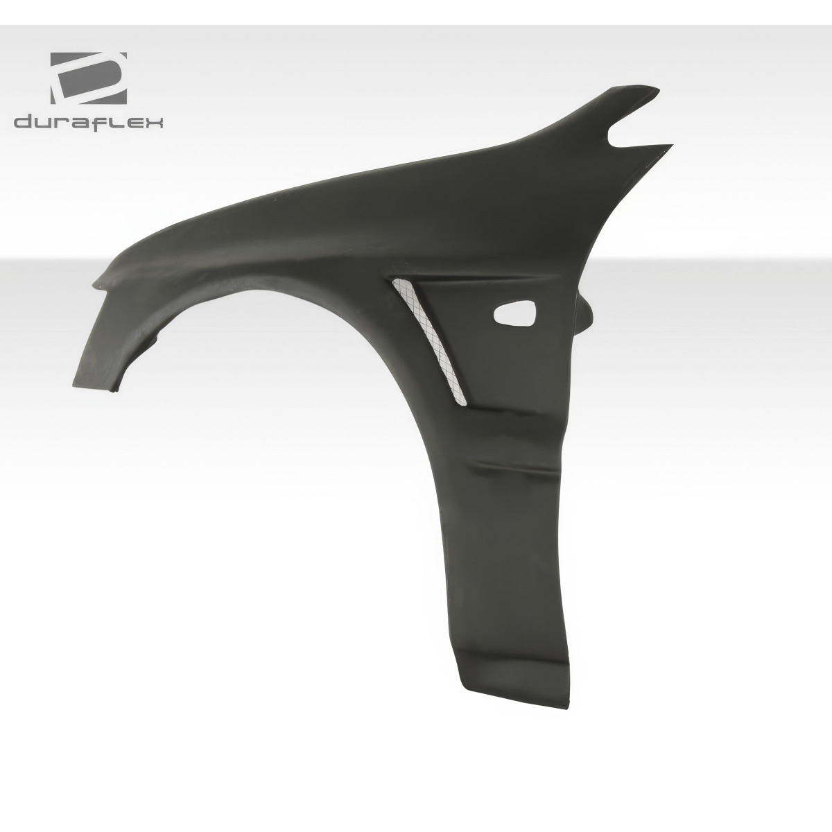 Modify your Mitsubishi Evolution 2003 with our Exterior/Fenders - Angled view of the fender part showcasing design