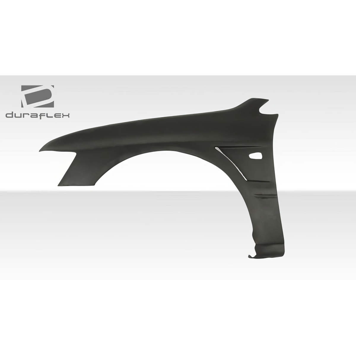 Modify your Mitsubishi Evolution 2003 with our Exterior/Fenders - Side angle showing the fender design details