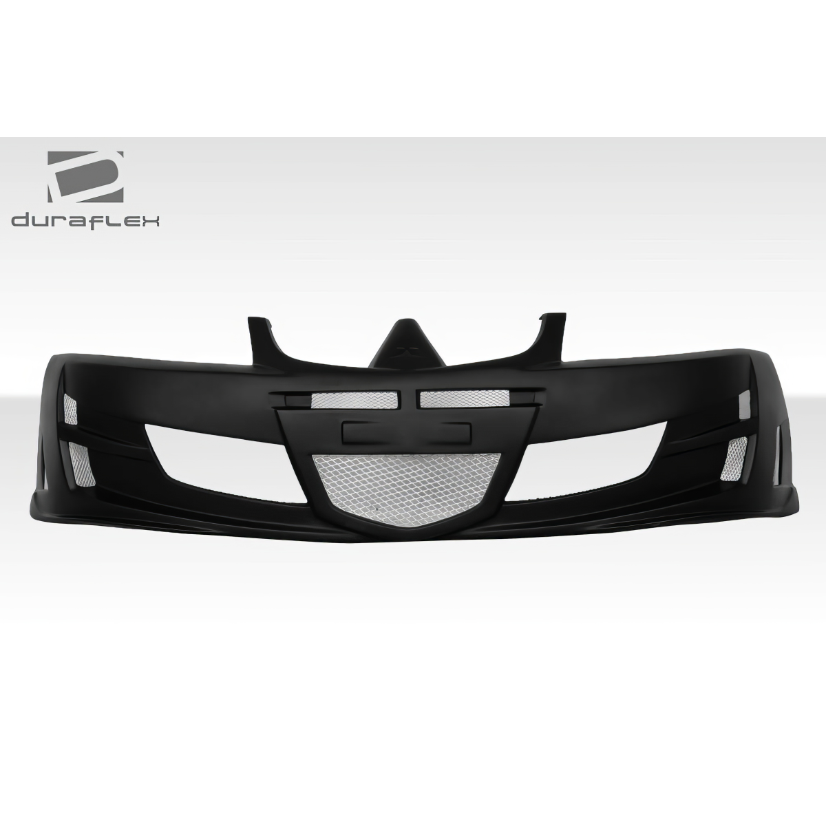 Modify your Mitsubishi Mirage 1997 with our Exterior/Front Bumpers or Lips - Frontal view of a front bumper part