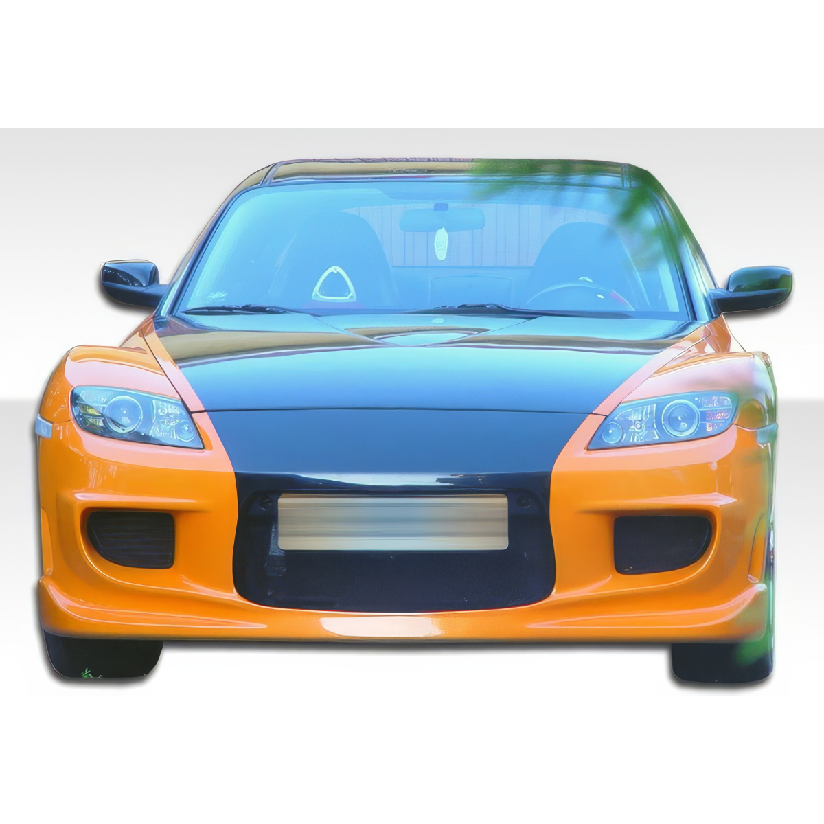 Modify your Mazda RX-8 2004 with our Exterior/Front Bumpers or Lips - Front angle view of Mazda RX-8 part