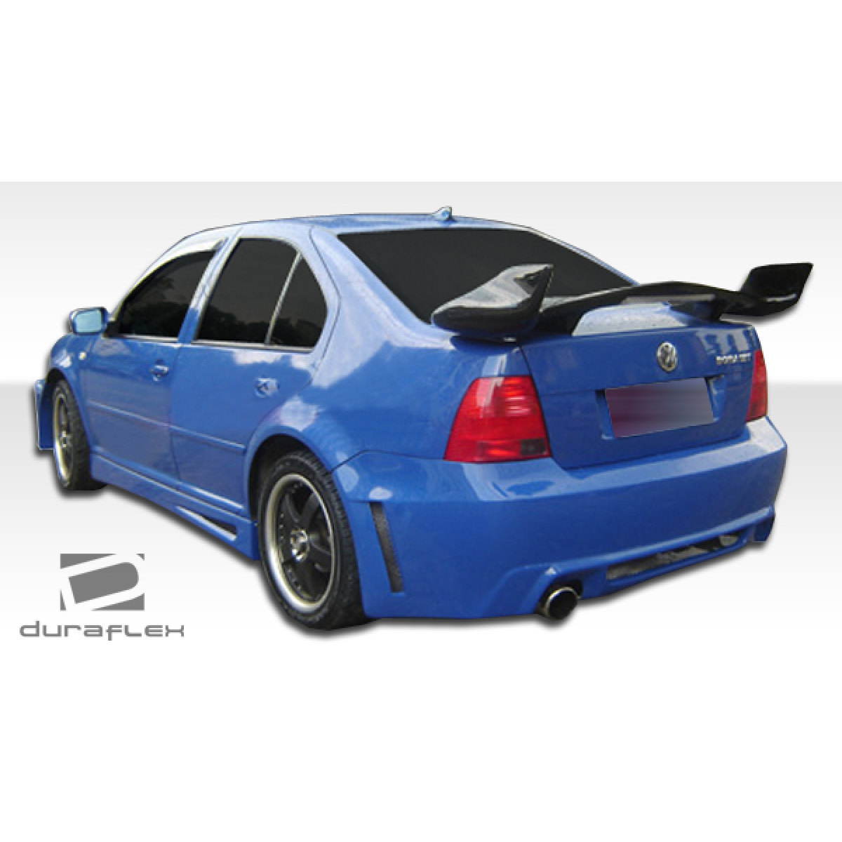 Modify your Volkswagen Jetta 1999 with our Exterior/Complete Body Kits - Seen at a rear three quarter angle