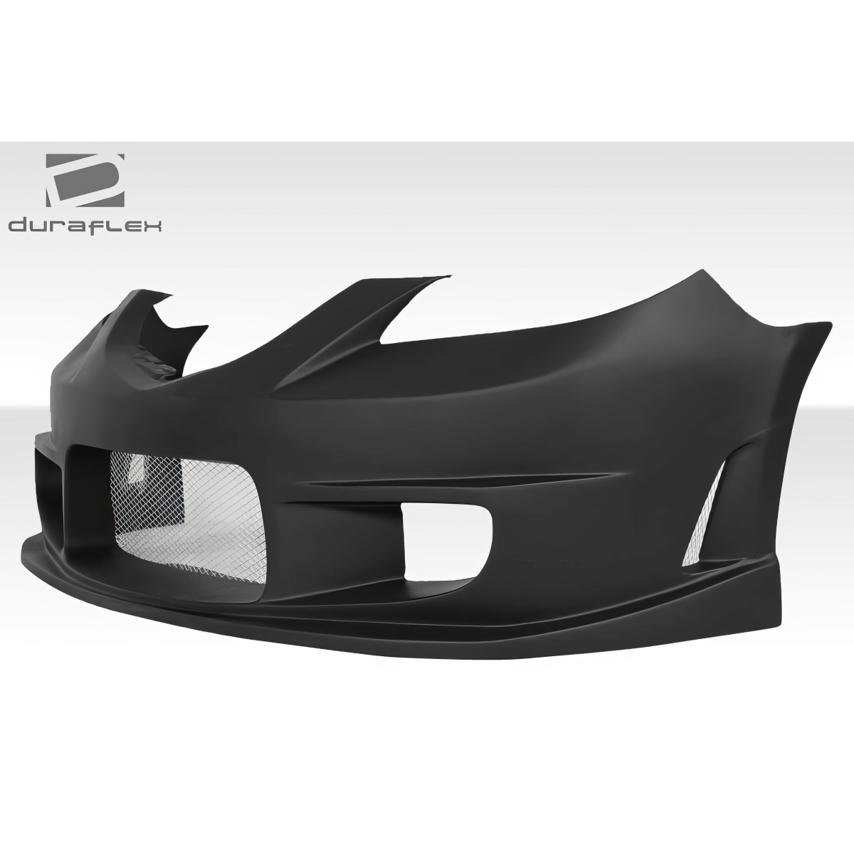 Modify your Mazda 3 2004 with our Exterior/Complete Body Kits - The image shows a front angled view of the body kit
