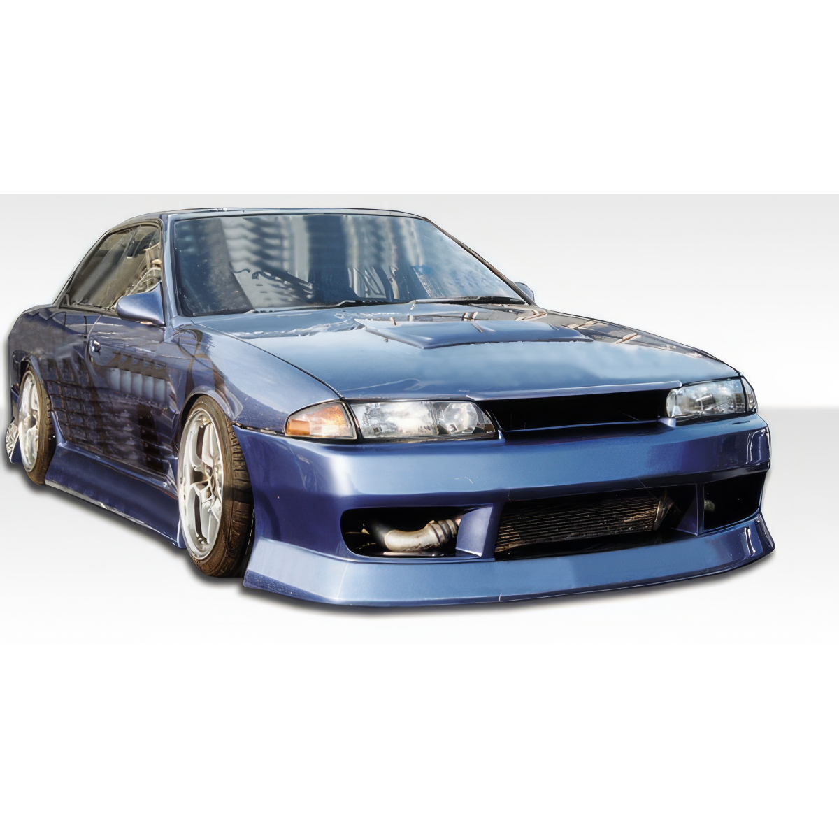 Modify your Nissan Skyline 1989 with our Exterior/Complete Body Kits - Front angle view of the car